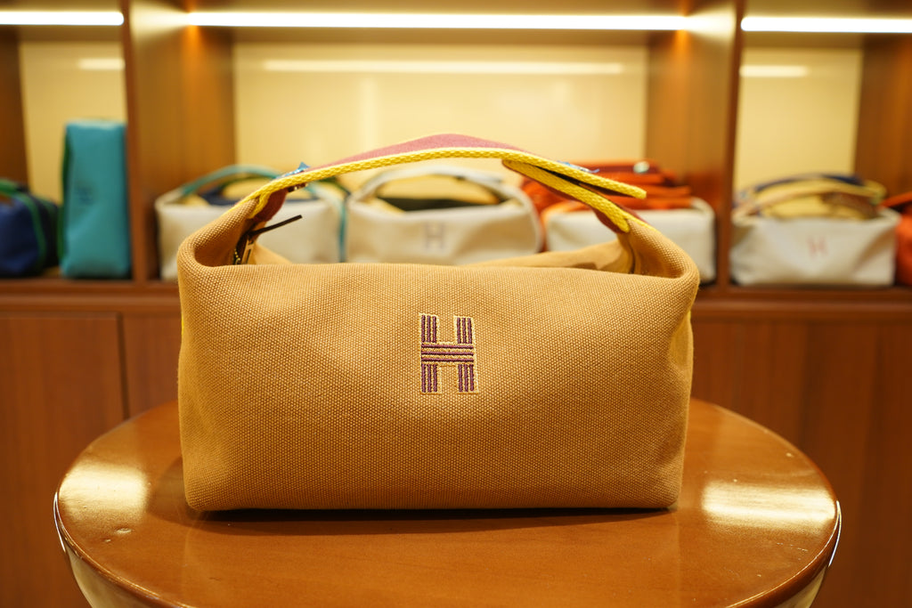 Hermes | Bride a Brac Small – Canvas – Yellow – Gold Hardware