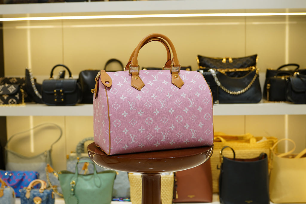 Louis Vuitton | Speedy – Canvas – Rose Ballerine – Gold Hardware