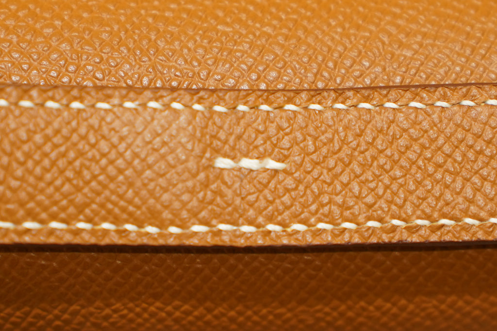 Hermes | Constance – Epsom – Orange – Silver Hardware