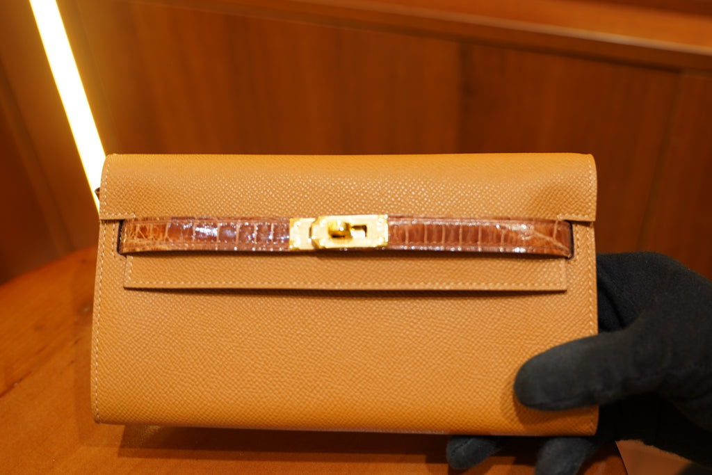 Hermes | Kelly – 28 – Epsom – Tan – Gold Hardware