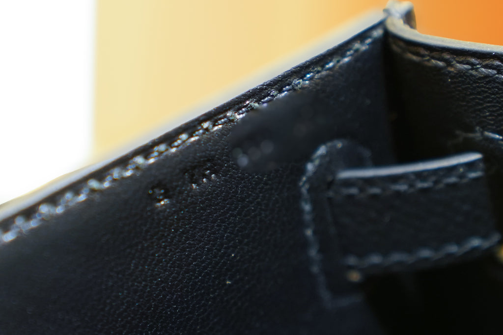 Hermès | Pochette Kelly – Togo – Noir – Quincaillerie dorée