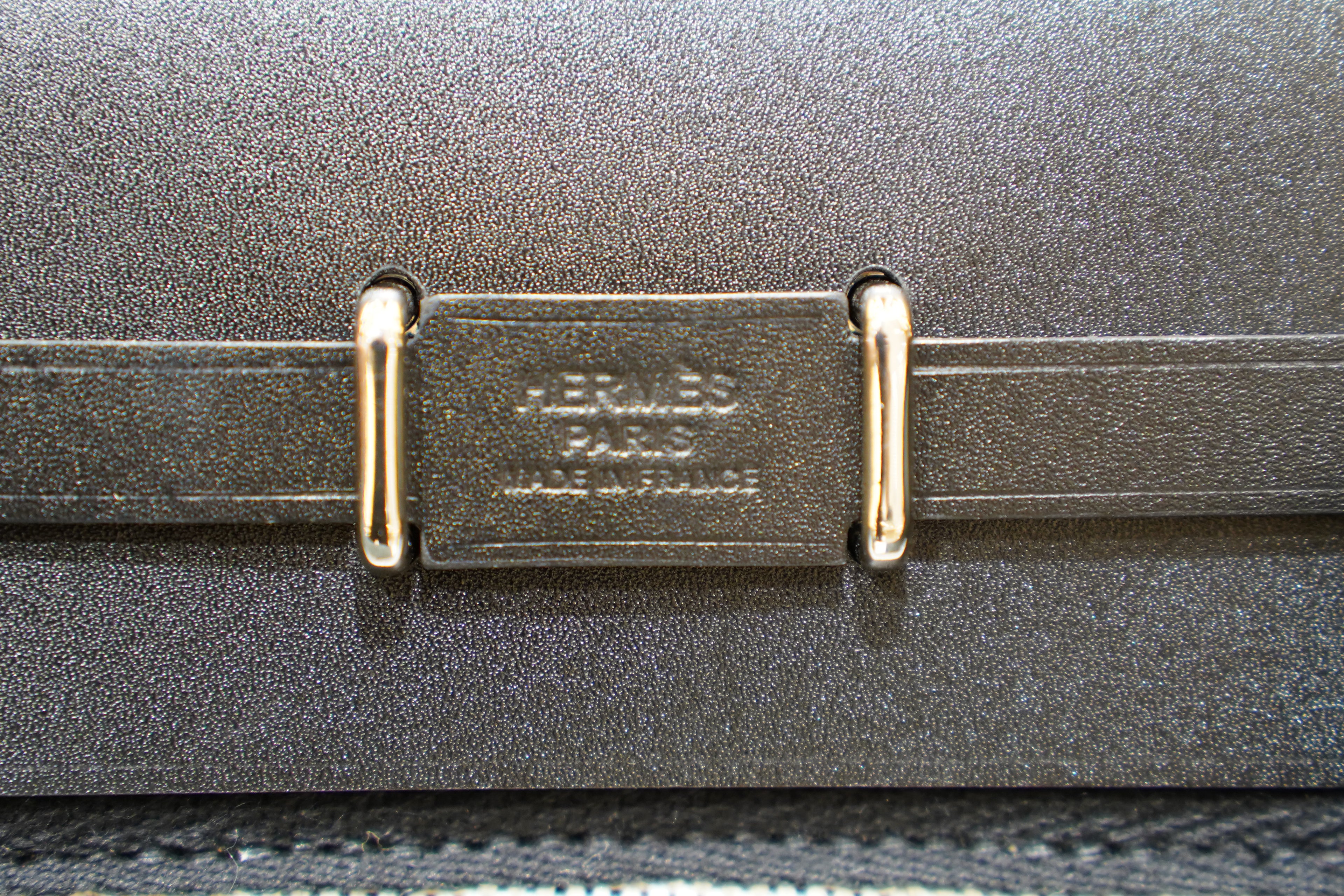 Hermes | Herbag Mini – Canvas – Beige – Silver Hardware