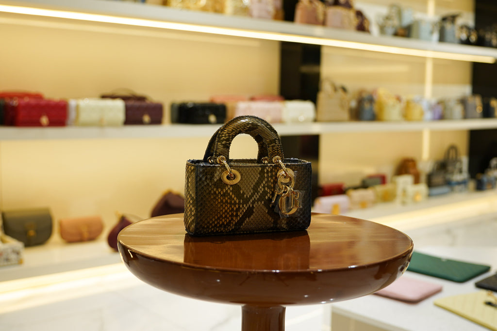 Dior | D-Joy Bag – Leather – Black – Gold Hardware