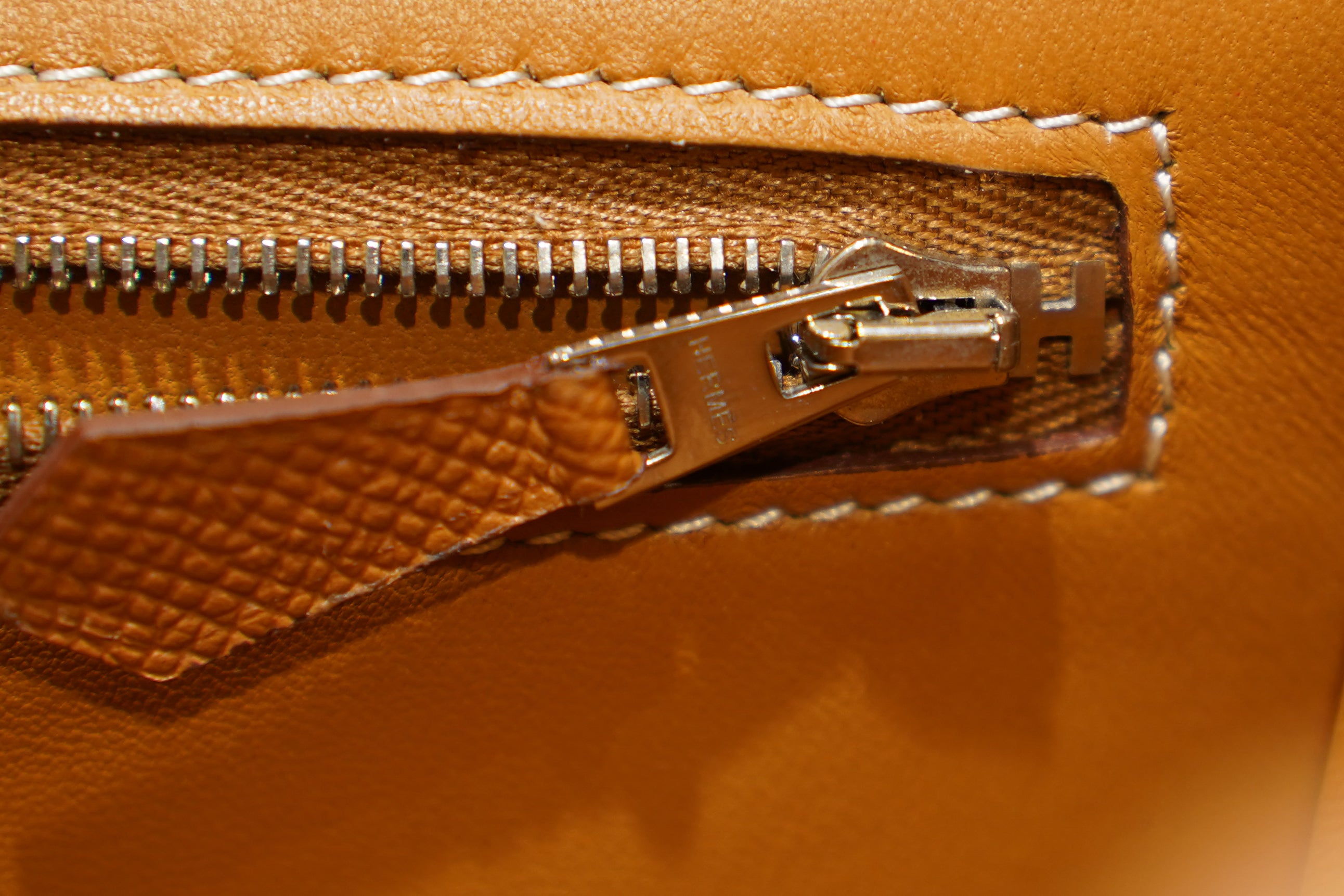 Hermes | Constance – Epsom – Orange – Silver Hardware