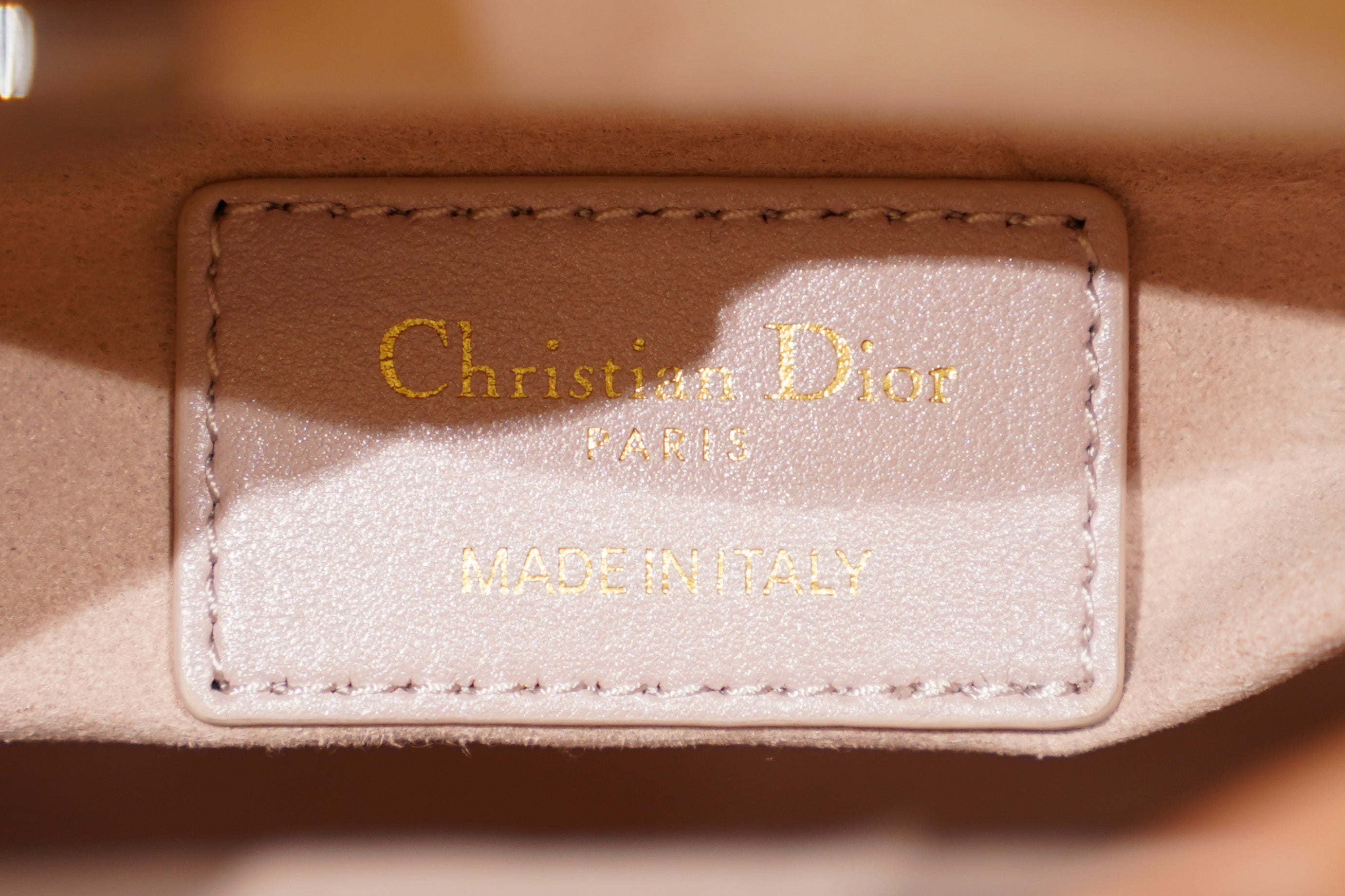 Dior | Lady Dior (Small) – Lambskin – Rose Poudre – Gold Hardware