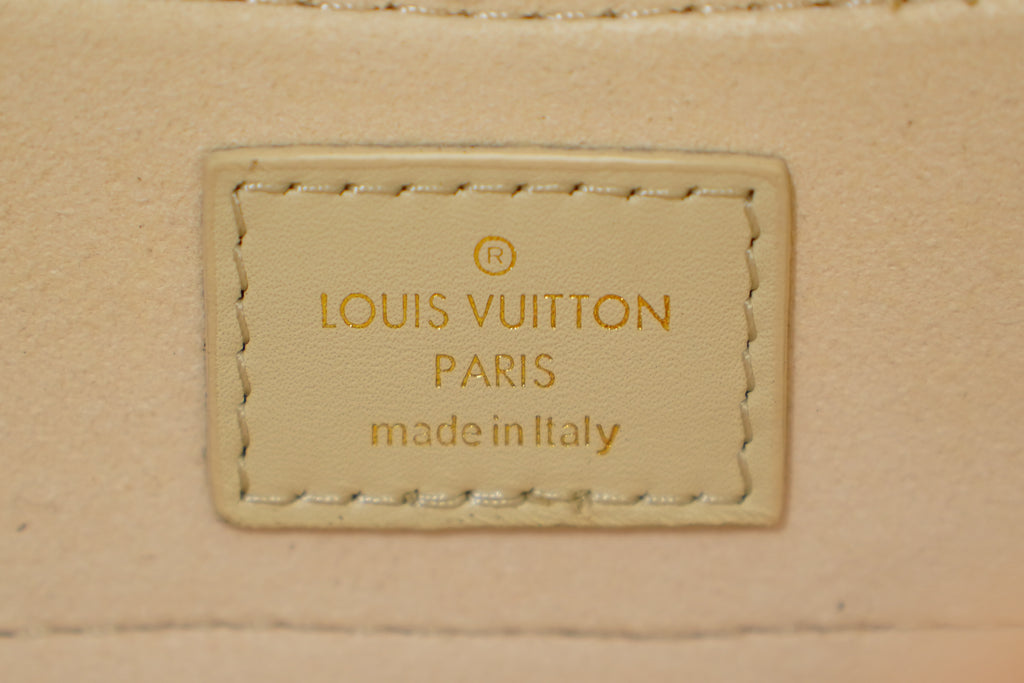 Louis Vuitton | Petite Malle – Leather – Cream – Gold Hardware