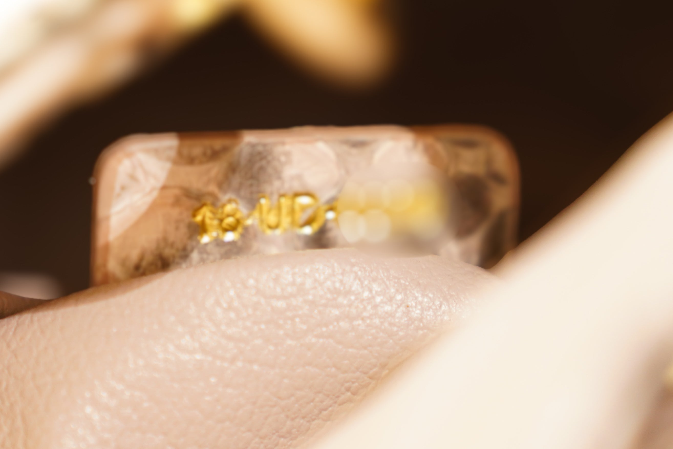 Dior | Lady Dior (Small) – Python – Brown – Gold Hardware