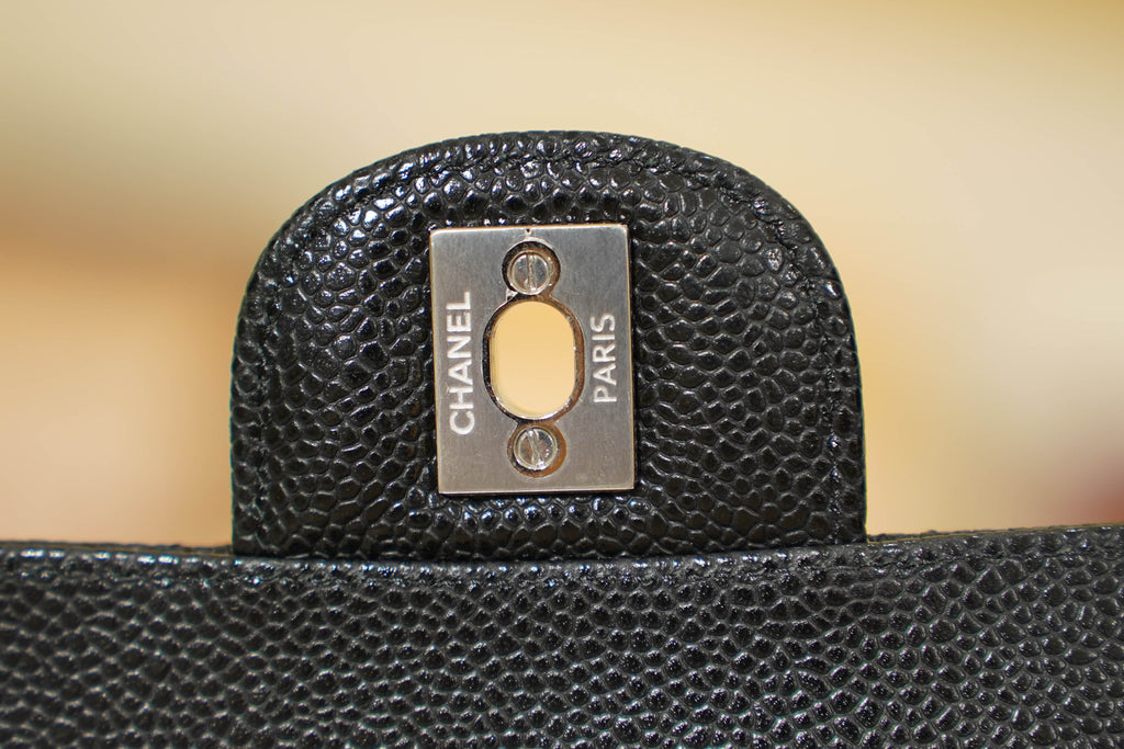 Chanel | Square Mini Flap Bag – Leather – Black – Silver Hardware