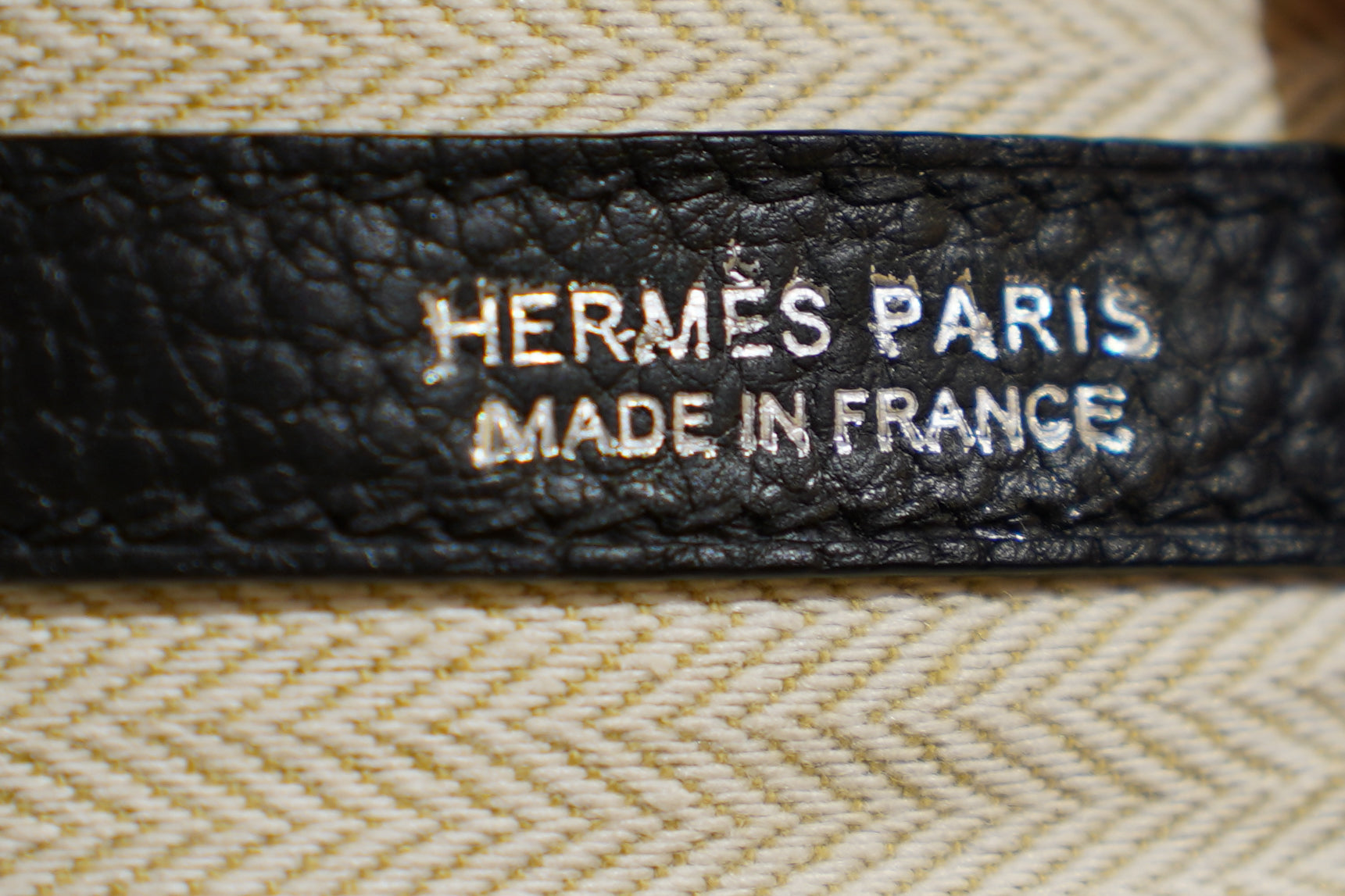 Hermes | Garden Party – Togo – Black – Gold Hardware
