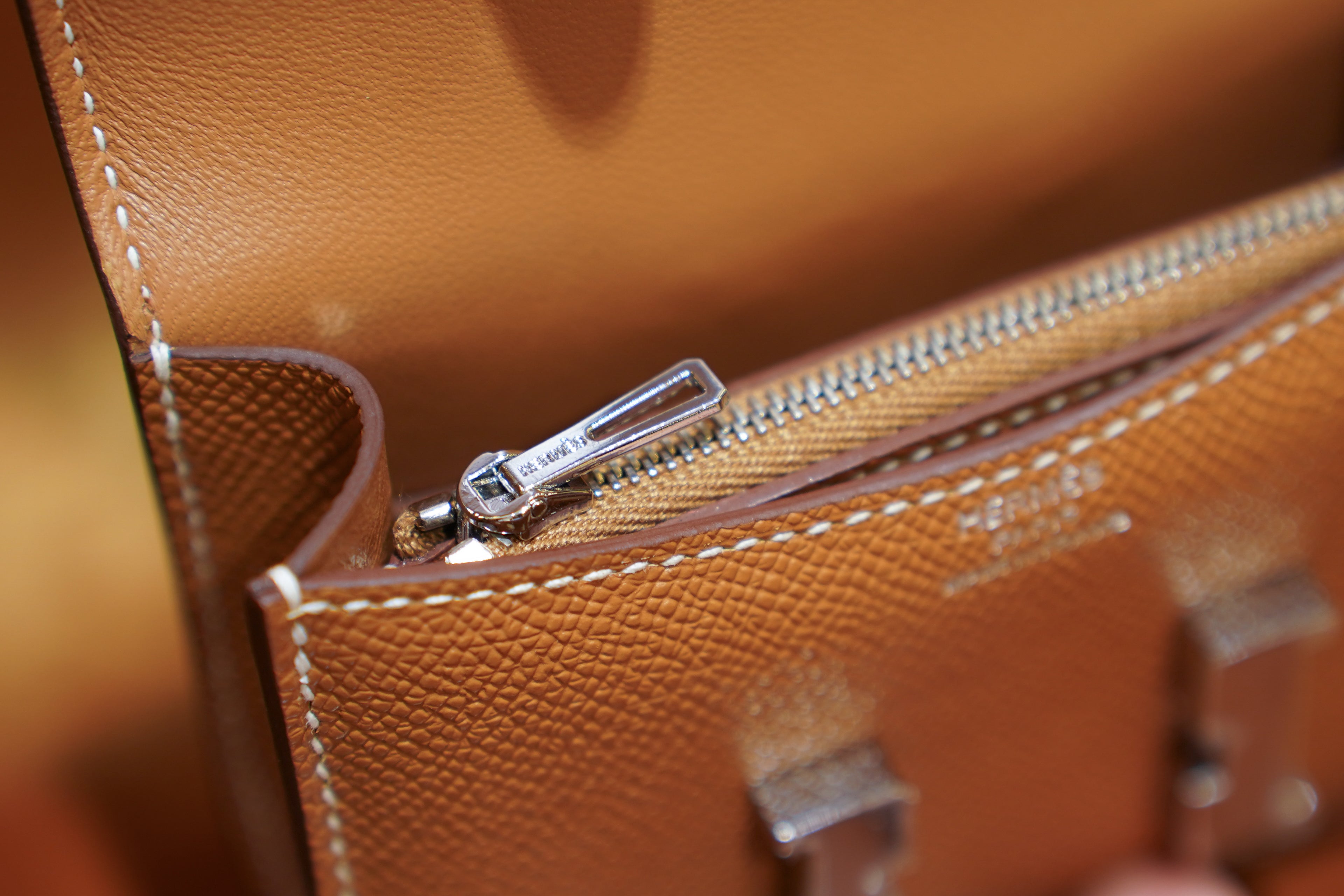 Hermes | Constance Slim Wallet – Epsom – Brown – Silver Hardware