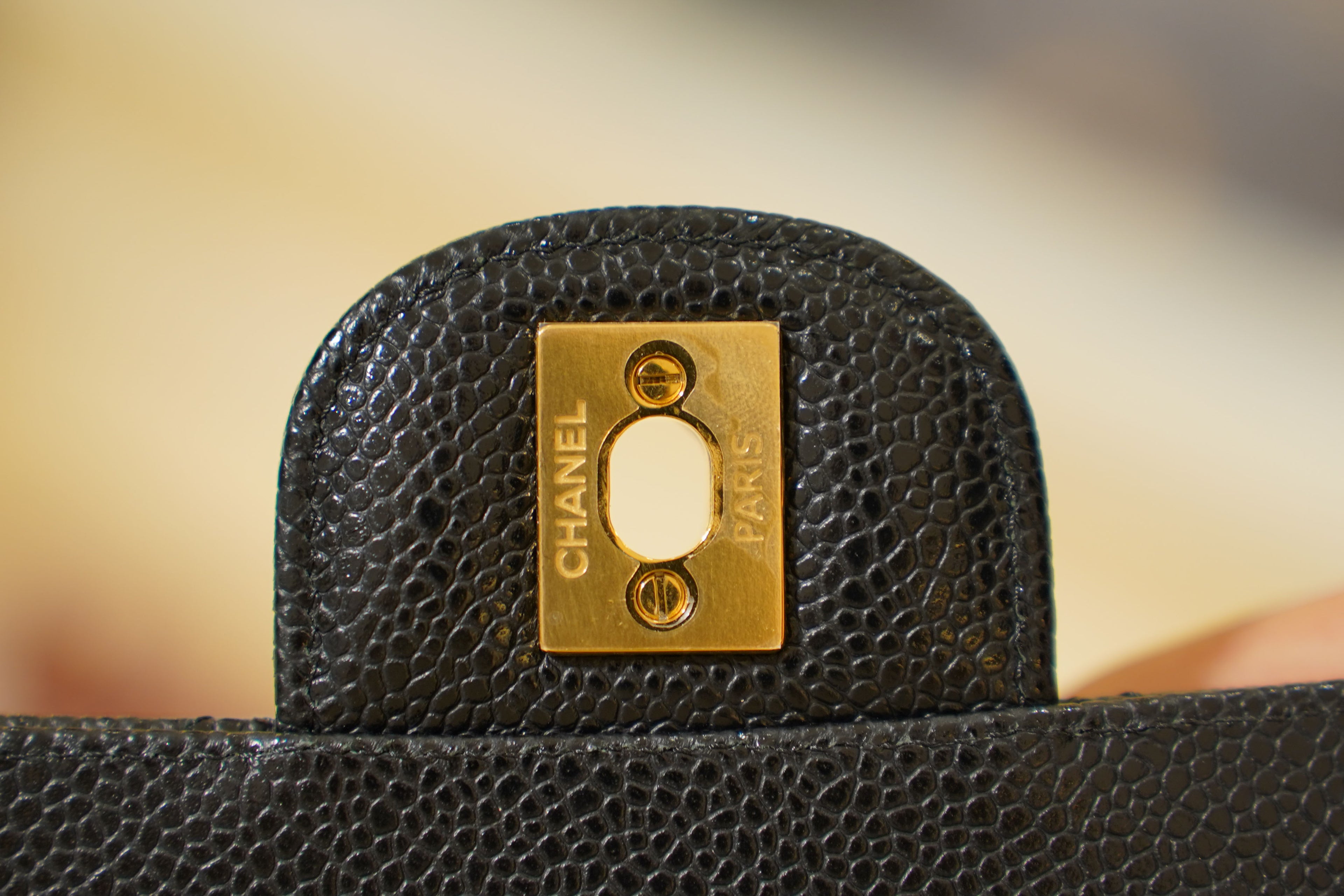 Chanel | Square Mini Flap Bag – Lambskin – Black – Gold Hardware