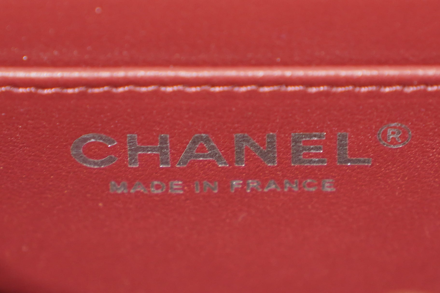 Chanel | Square Mini Flap Bag – Leather – Burgundy – Silver Hardware