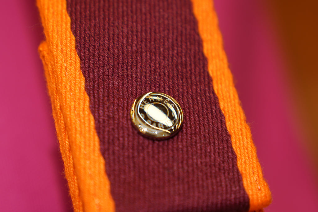 Hermes | Bride a Brac Small – Canvas – Pink – Gold Hardware