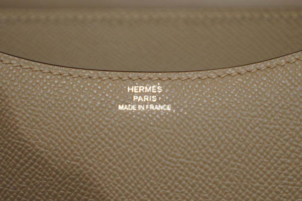 Hermes | Constance – Epsom – Grey – Silver Hardware