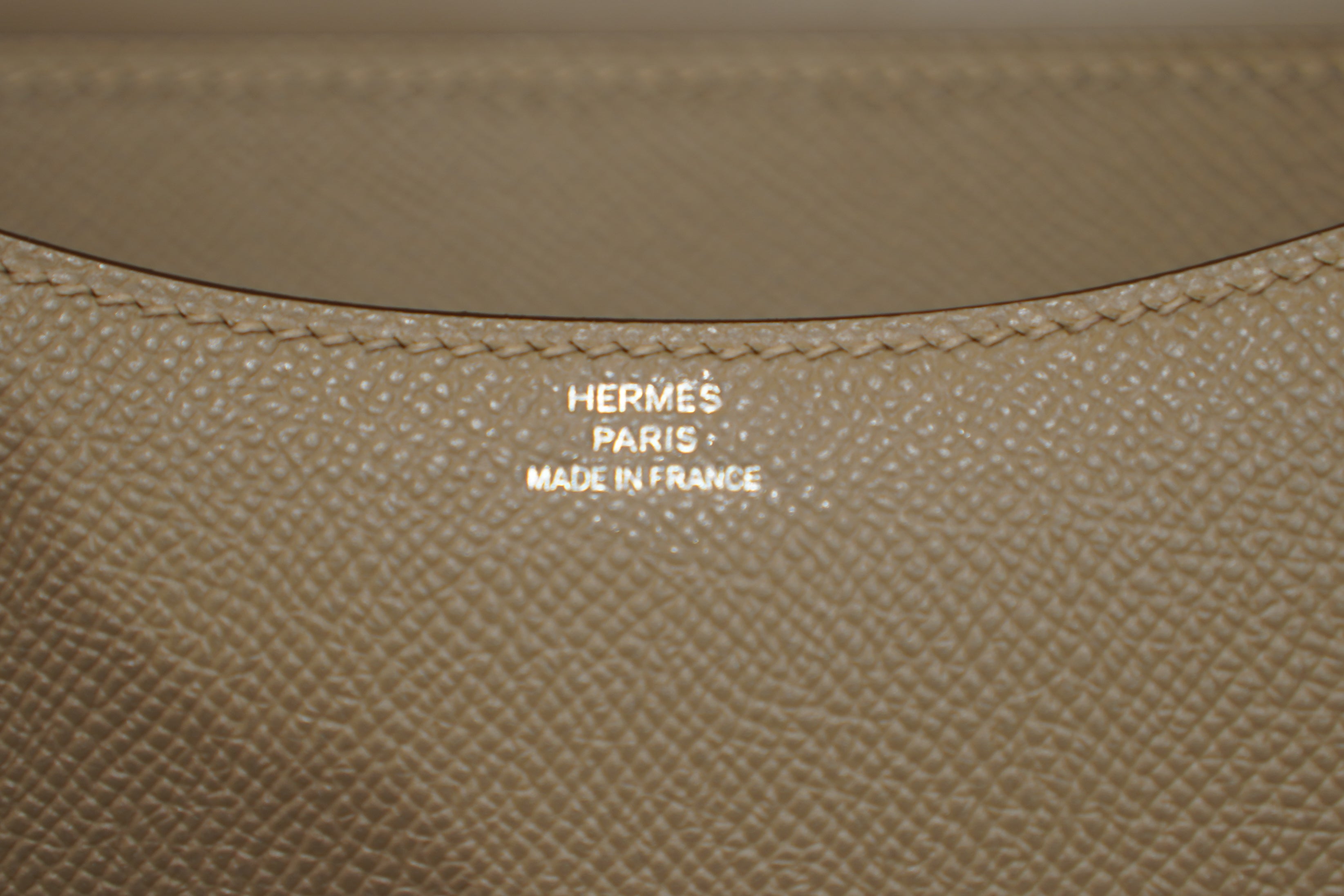 Hermes | Constance – Epsom – Grey – Silver Hardware