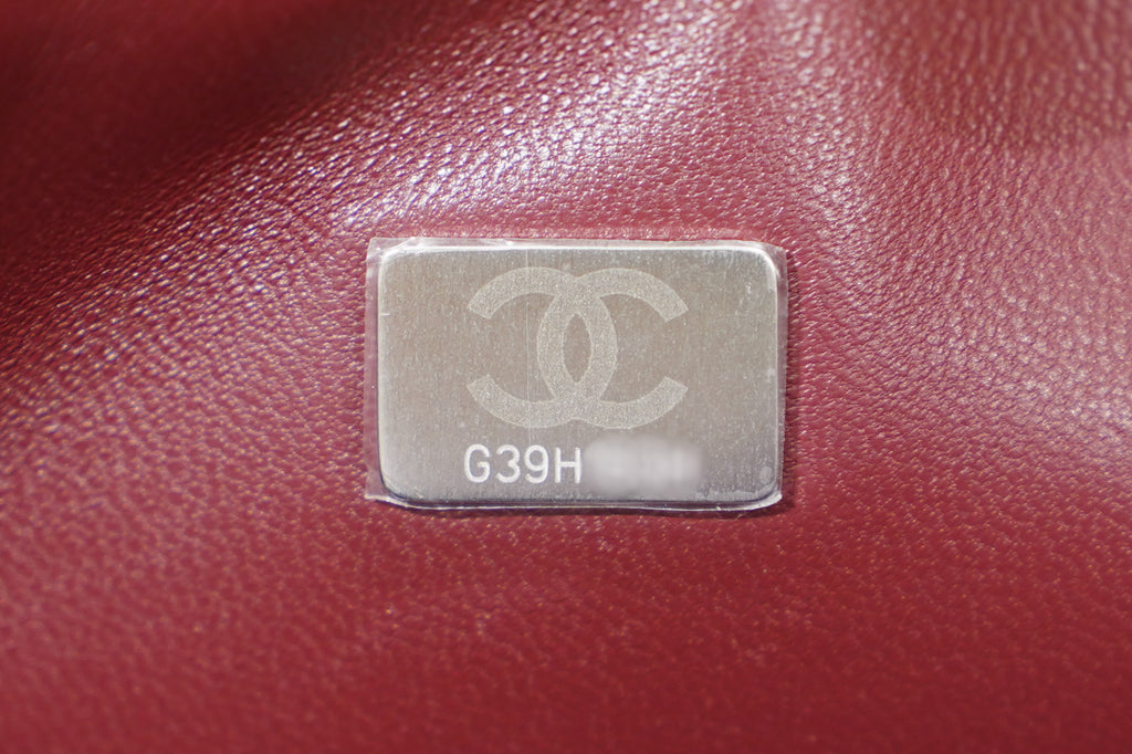 Chanel | Classic Flap Bag – Burgundy Caviar Leather – Silver Hardware