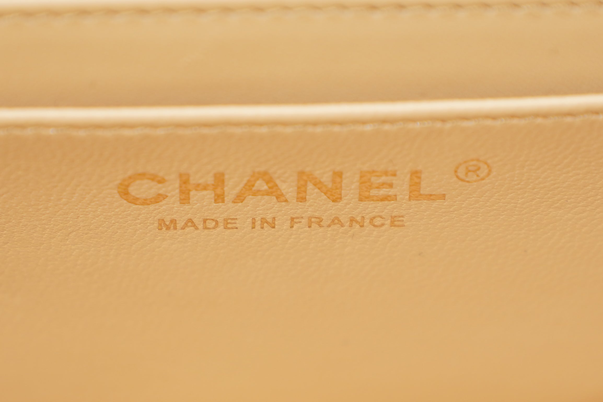 Chanel | Classic Flap Bag – Beige Caviar Leather – Gold Hardware