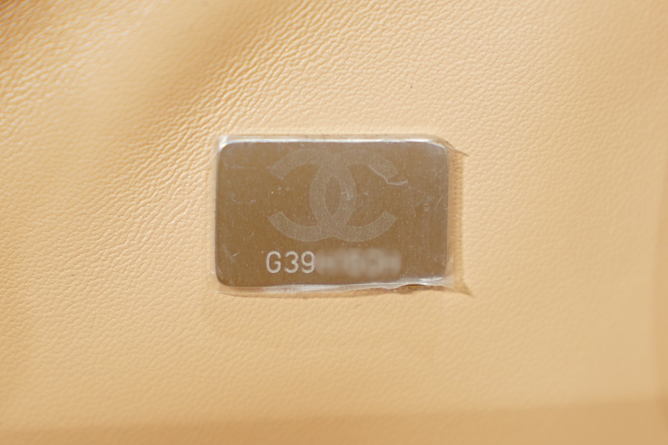 Chanel | Classic Flap Bag – Beige Caviar Leather – Silver Hardware
