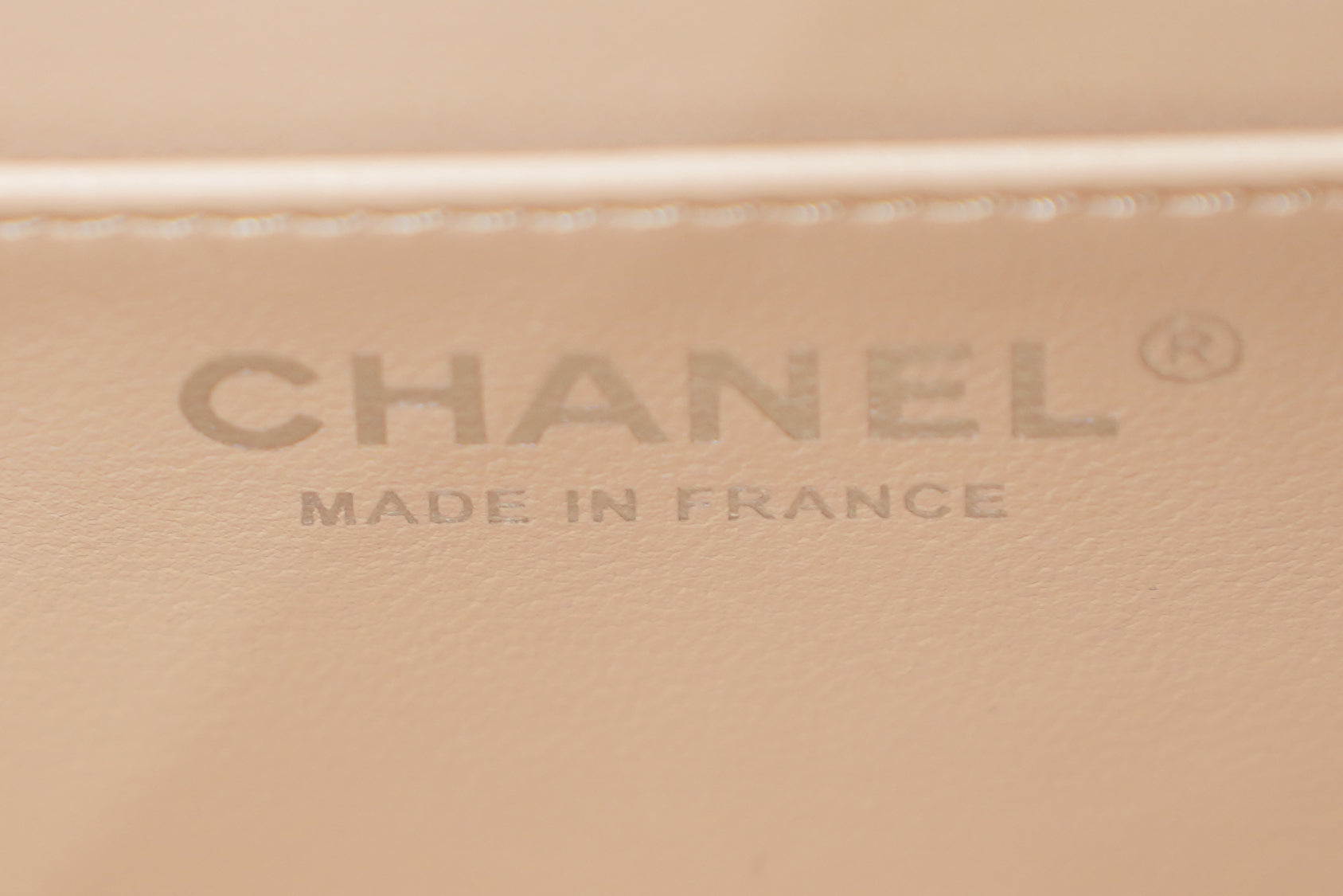 Chanel | Classic Flap Bag – Beige Caviar Leather – Silver Hardware