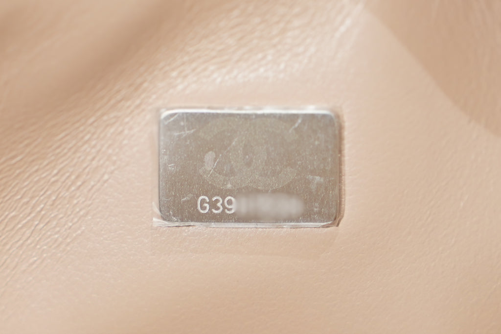 Chanel | Classic Flap Bag – Beige Caviar Leather – Silver Hardware