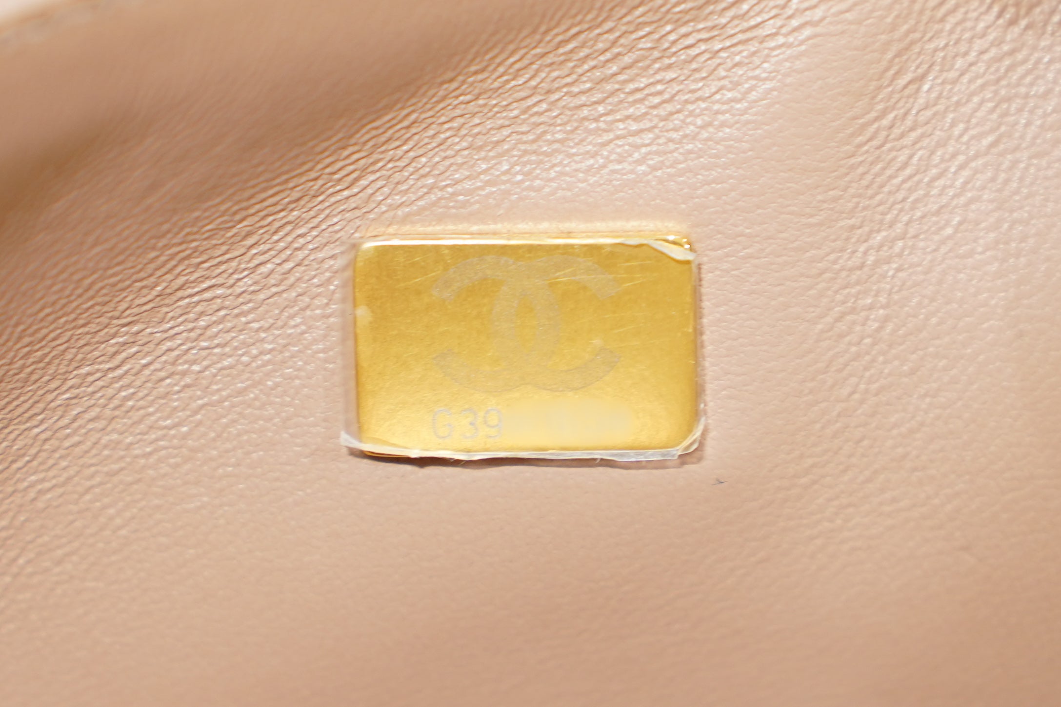 Chanel | Classic Flap Bag – Beige Lambskin – Gold Hardware