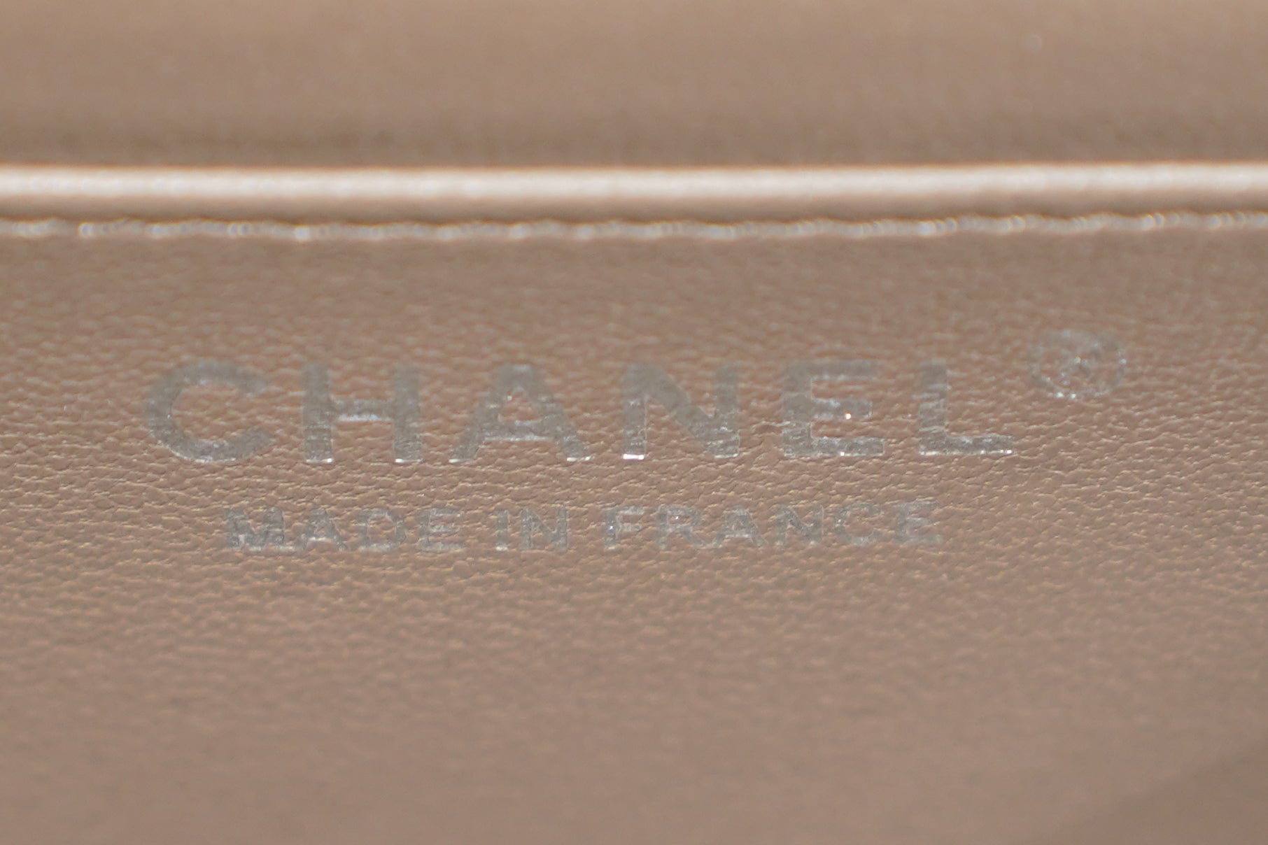 Chanel | Classic Flap Bag – Taupe Lambskin – Silver Hardware