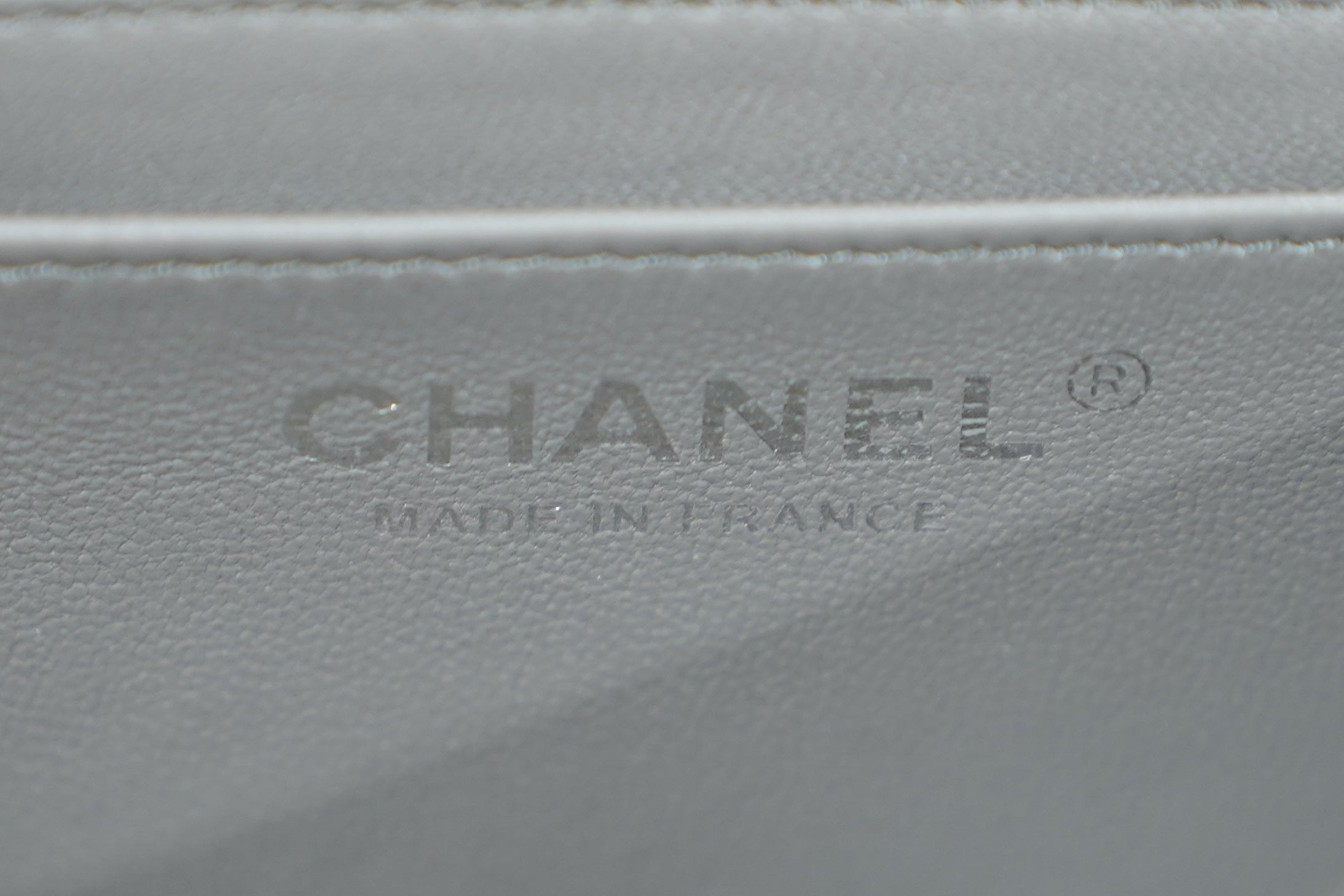 Chanel | Classic Flap Bag – Grey Caviar Leather – Silver Hardware