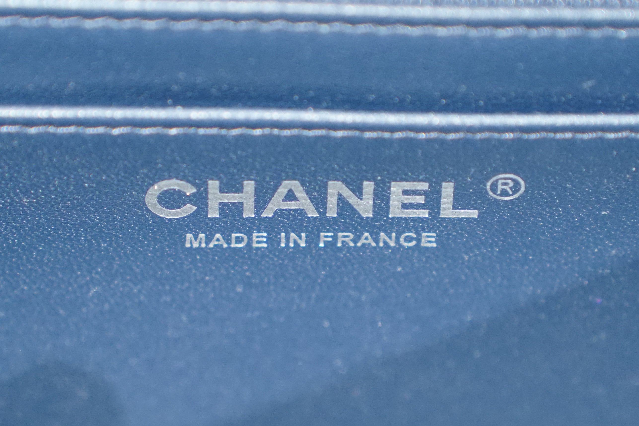Chanel | Classic Flap Bag – Navy Blue Lambskin – Silver Hardware