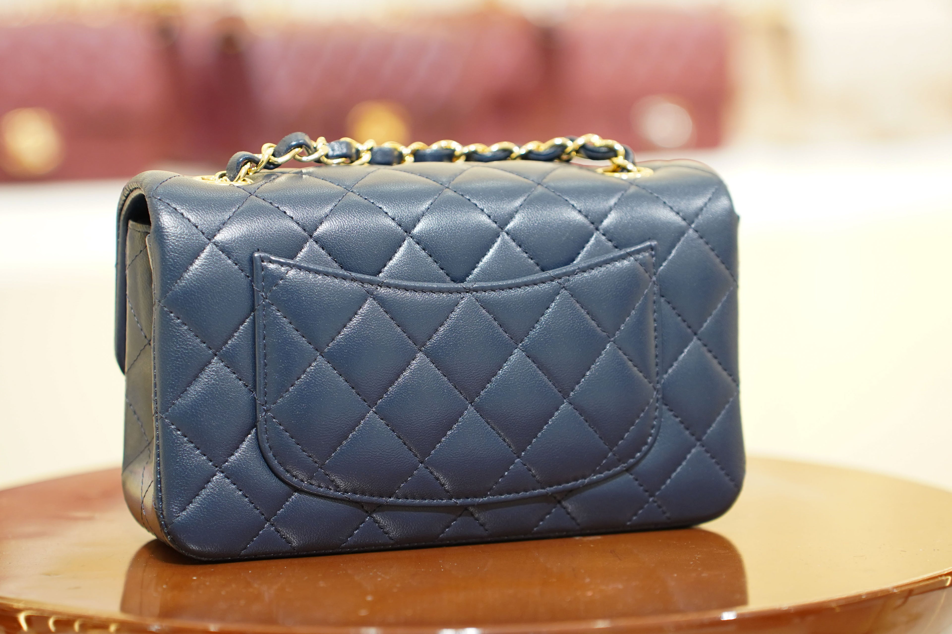 Chanel | Classic Flap Bag – Deep Navy Lambskin – Gold Hardware