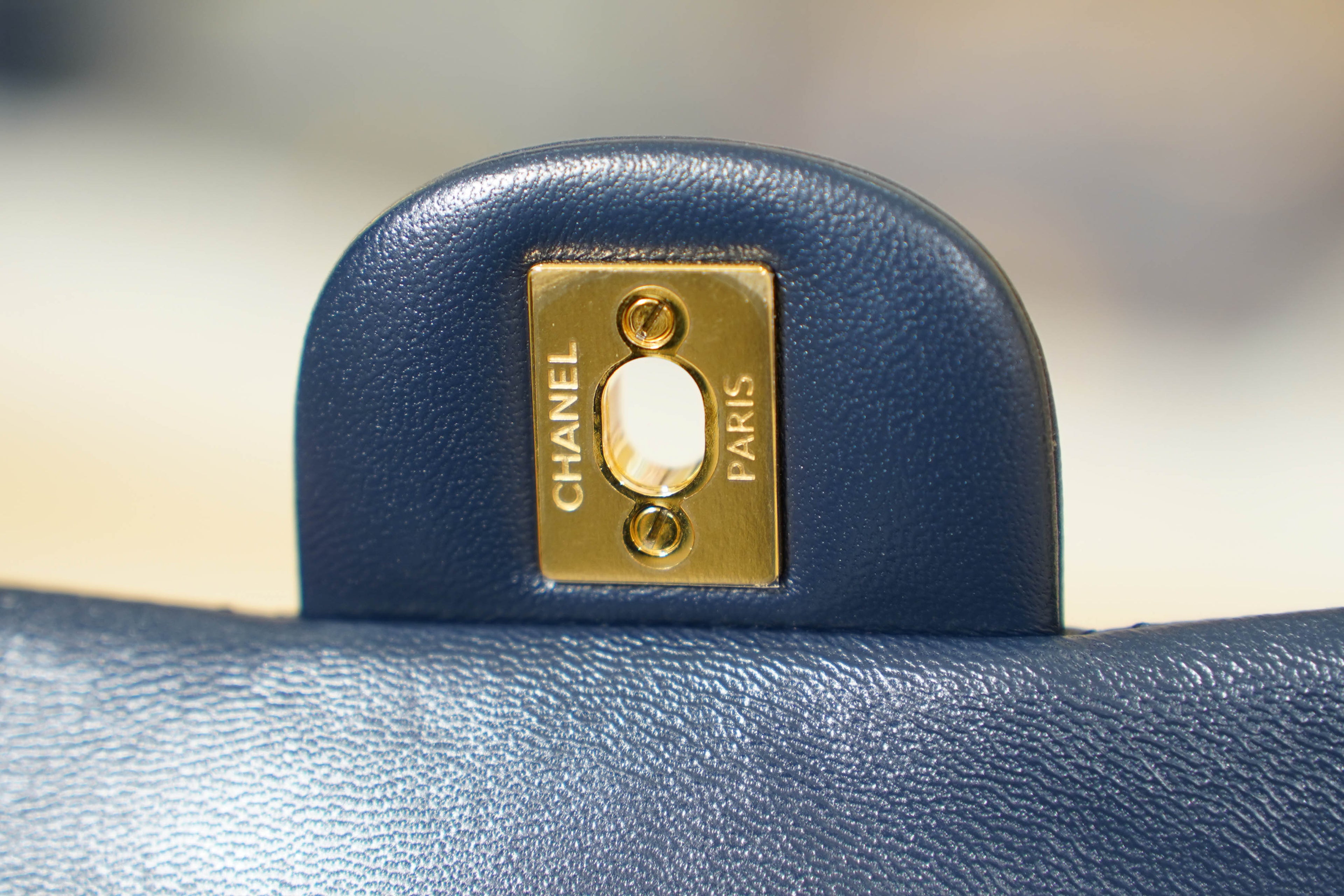 Chanel | Classic Flap Bag – Deep Navy Lambskin – Gold Hardware