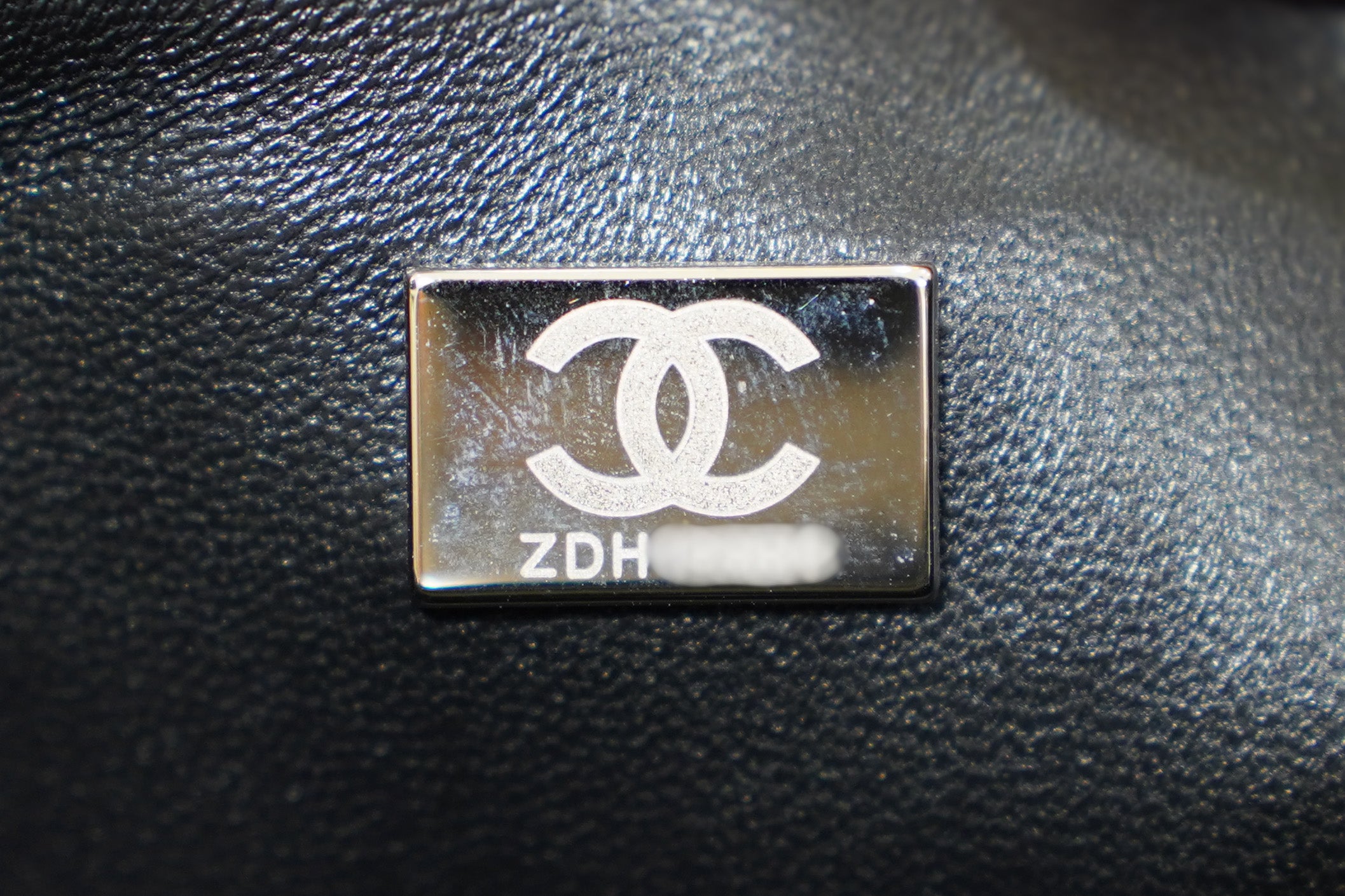 Chanel | Classic Flap Bag – Black Caviar Leather – Silver Hardware