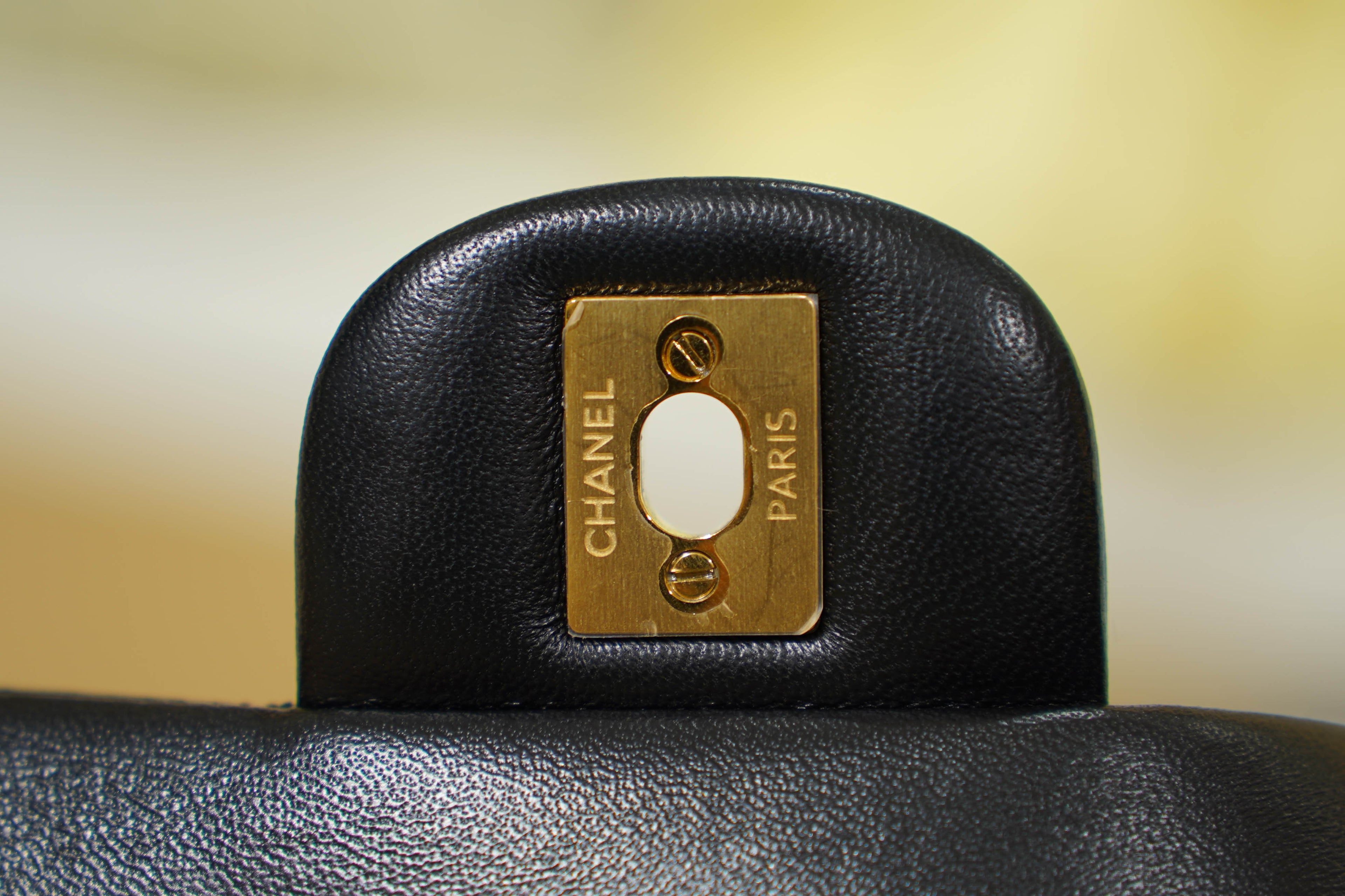 Chanel | Classic Flap Bag – Black Lambskin Leather – Gold Hardware