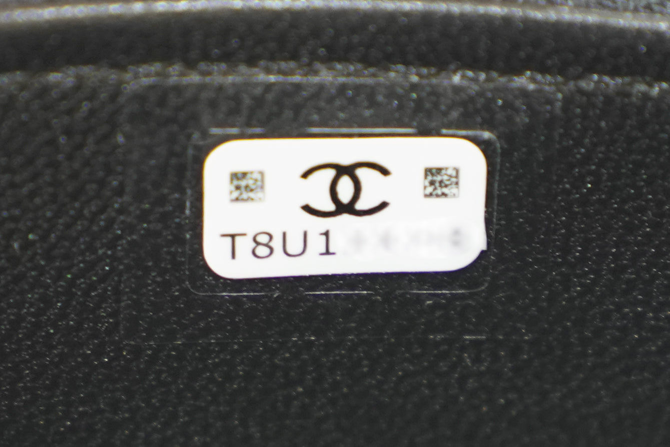 Chanel | Vanity Case Mini – Lambskin Leather – Black – Ruthenium Hardware