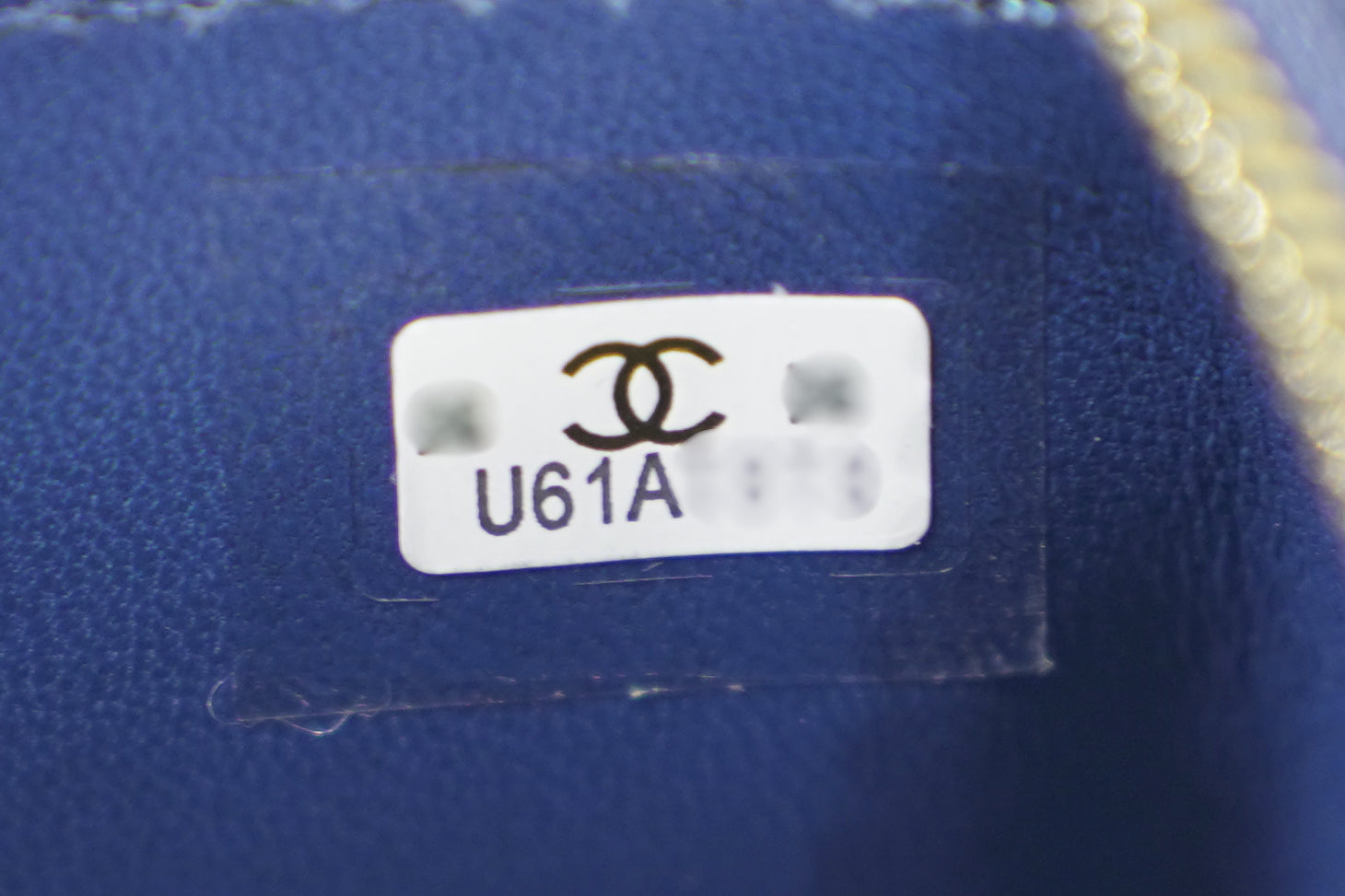 Chanel | Vanity Case Mini – Lambskin Leather – Navy Blue – Gold Hardware