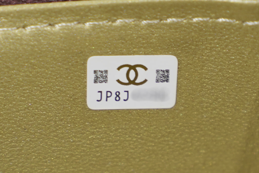 Chanel | Small Vanity Case – Bordeaux Lambskin – Gold Hardware