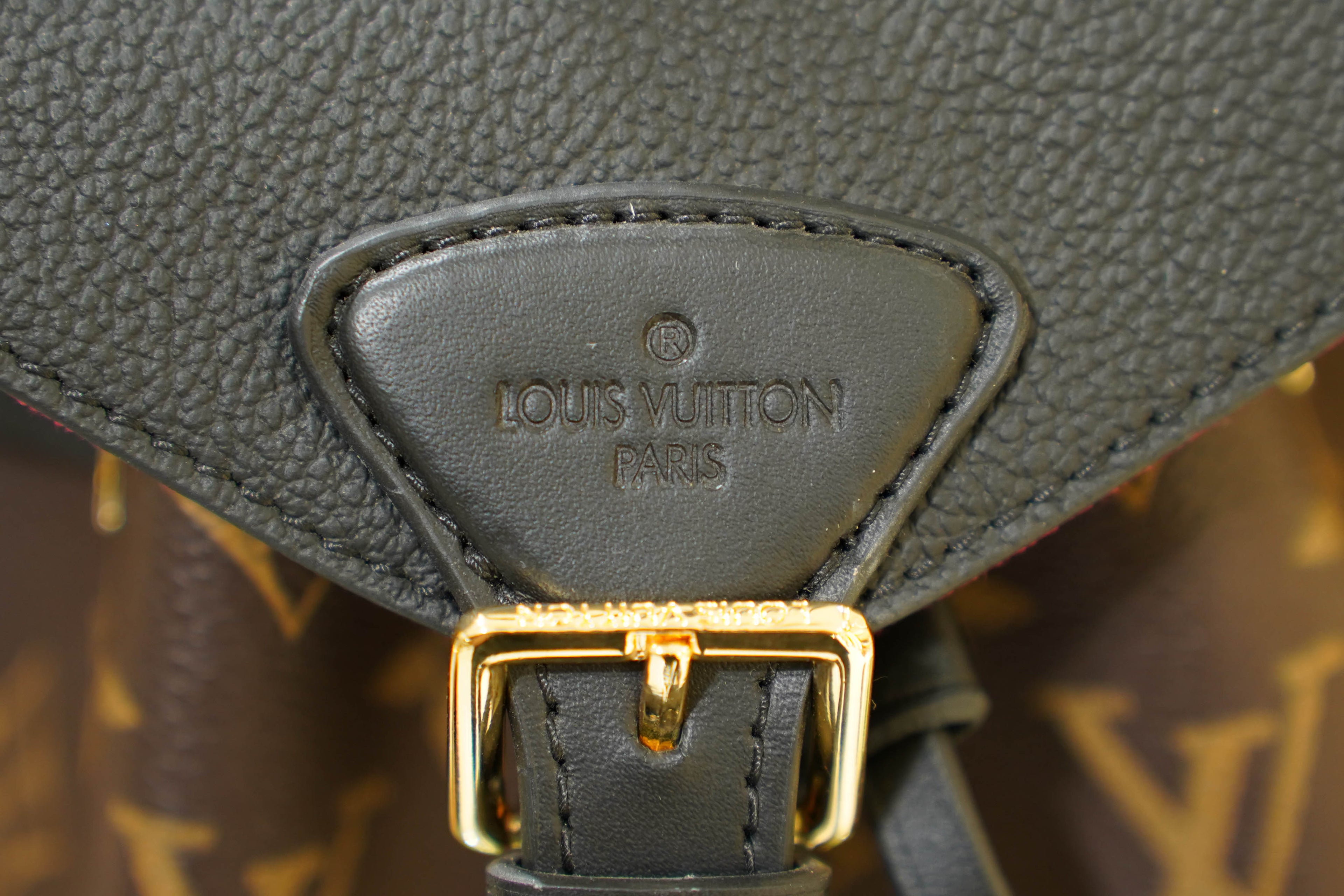 Louis Vuitton | Montsouris – Canvas – Brown – Gold Hardware
