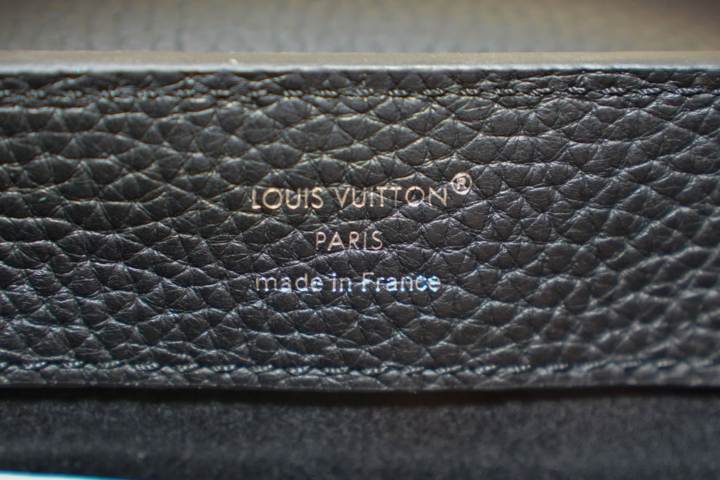 Louis Vuitton | Capucines Medium – Leather – Black – Silver Hardware