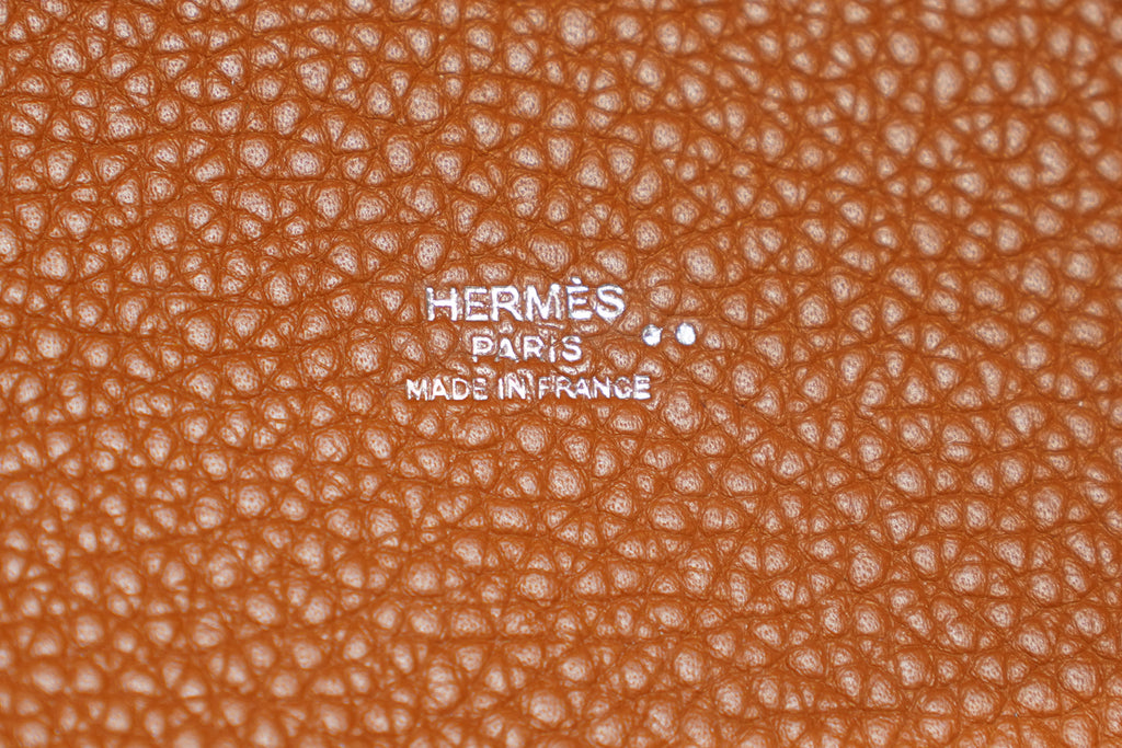 Hermès | Picotin Lock – Mittel – Togo – Braun – Silberne Hardware