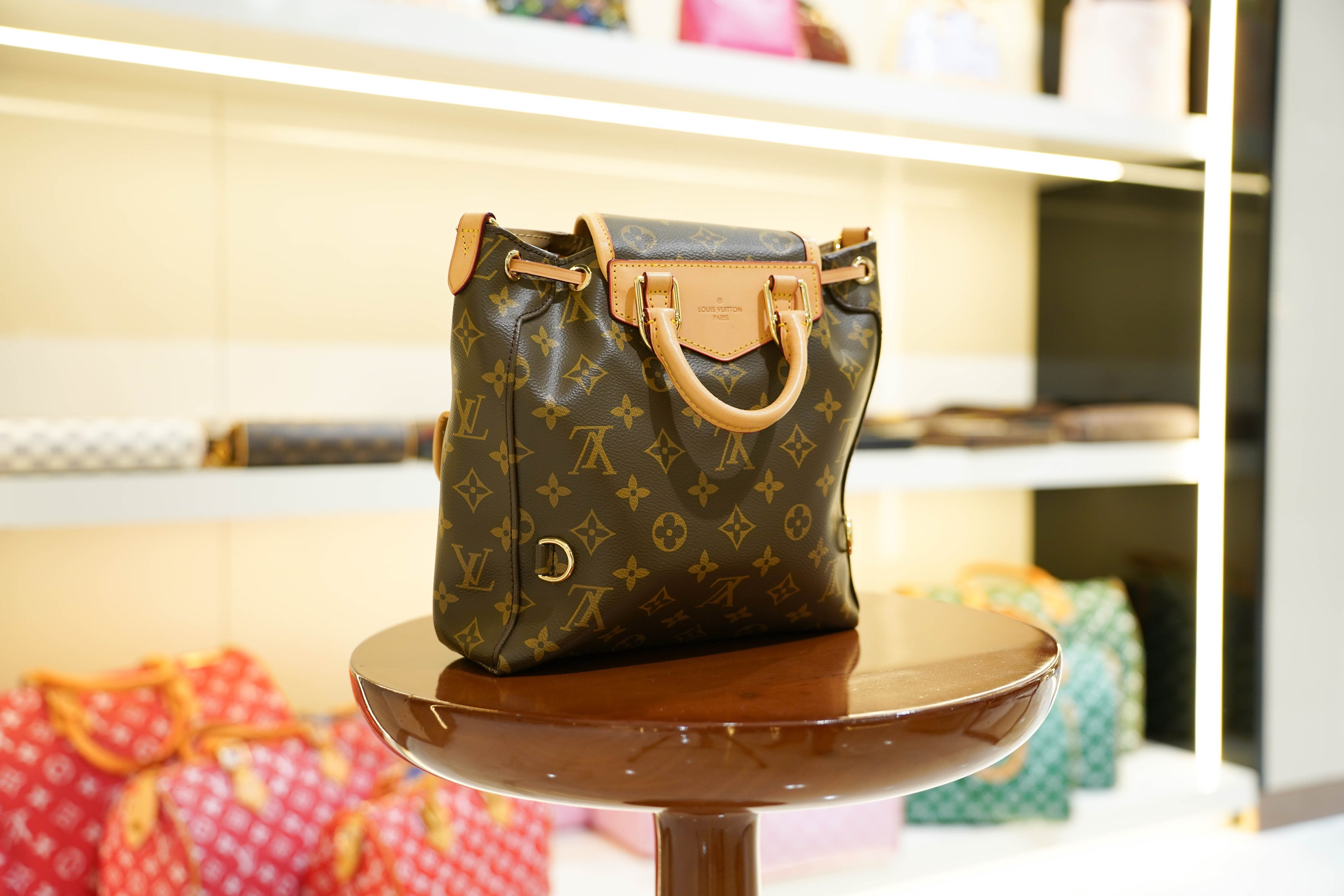 Louis Vuitton | Montsouris – Canvas – Monogram – Gold Hardware