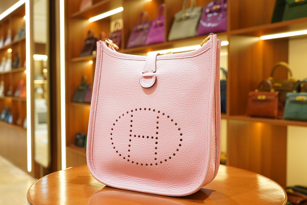 Hermes | Evelyne Small – Epsom – Pink – Gold Hardware