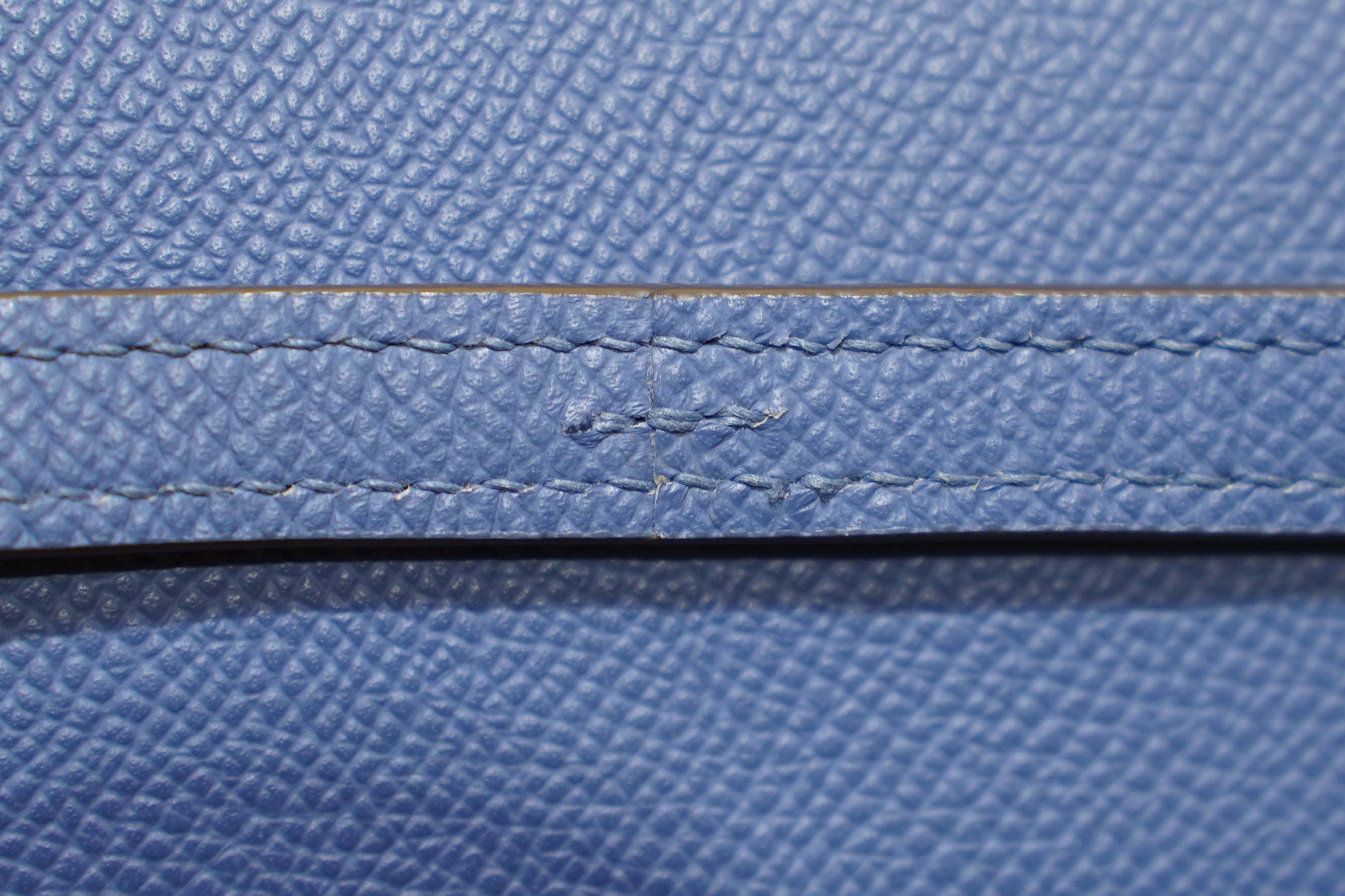 Hermes | Constance – Epsom – Blue – Gold Hardware