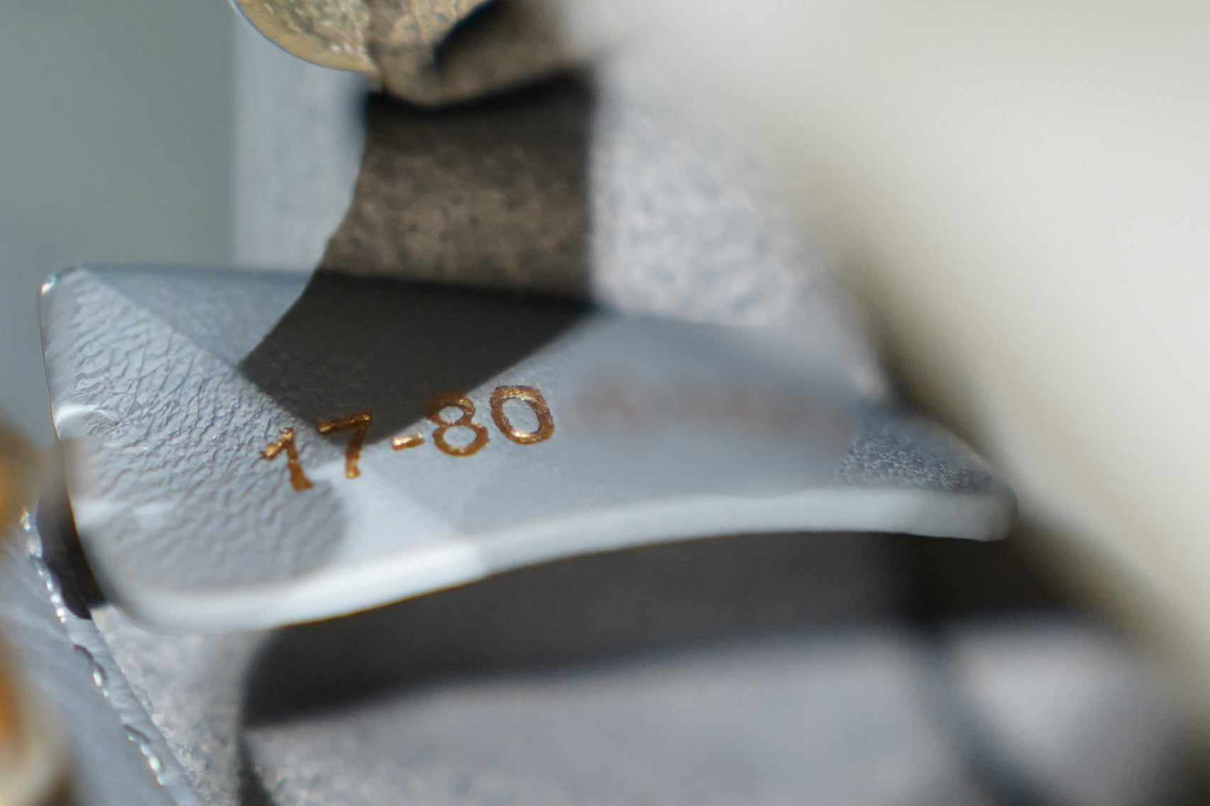 Dior | Lady Dior (Mini) – Lambskin – Gray – Gold Hardware