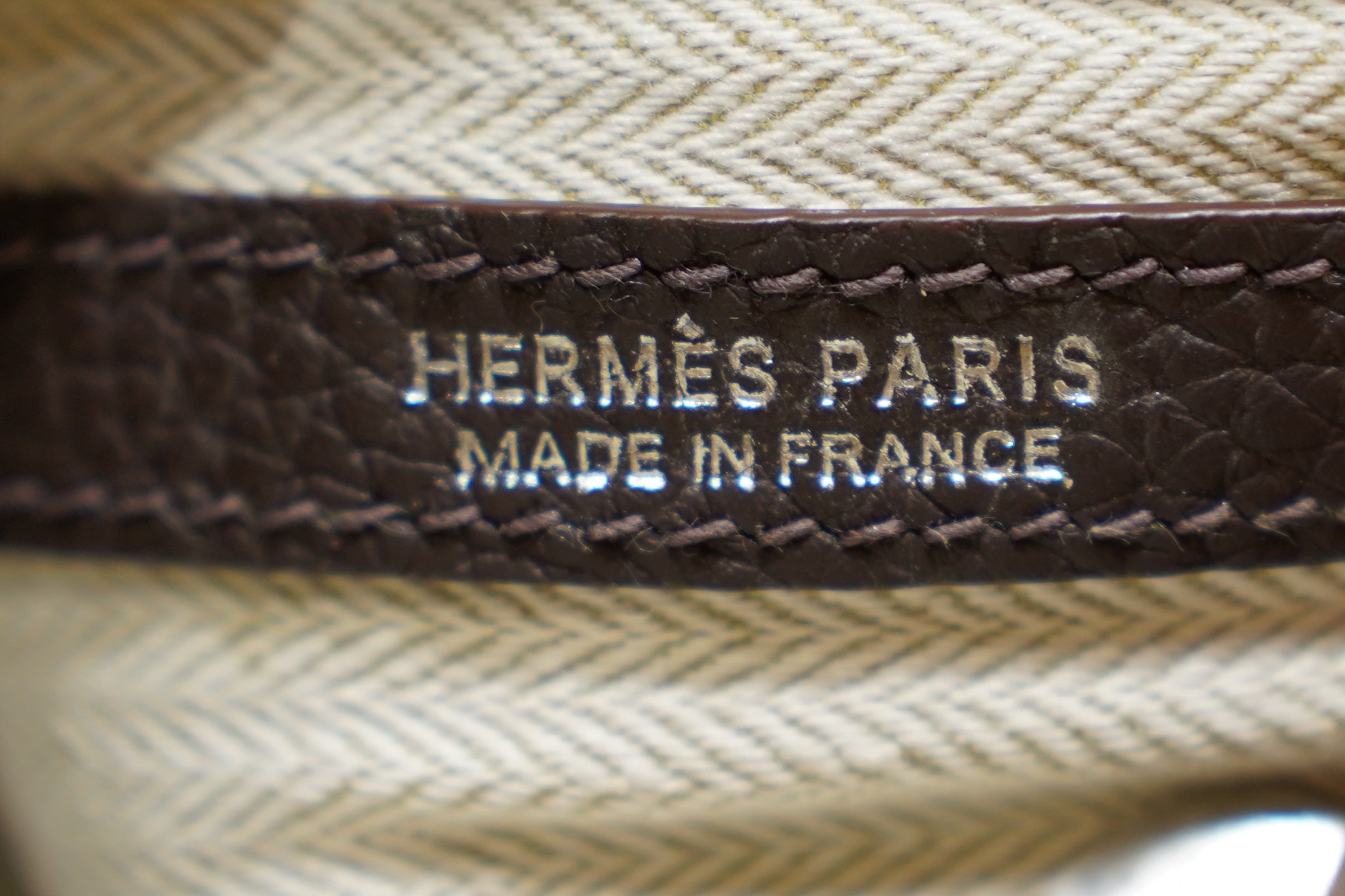 Hermes | Garden Party Mini – Togo – Brown – Silver Hardware