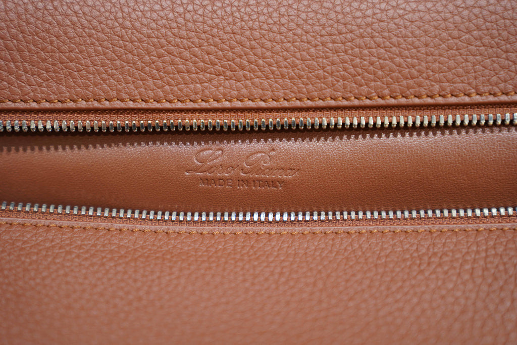 Loro Piana | Extra Bag L27 – Leather – Brown – Silver Hardware
