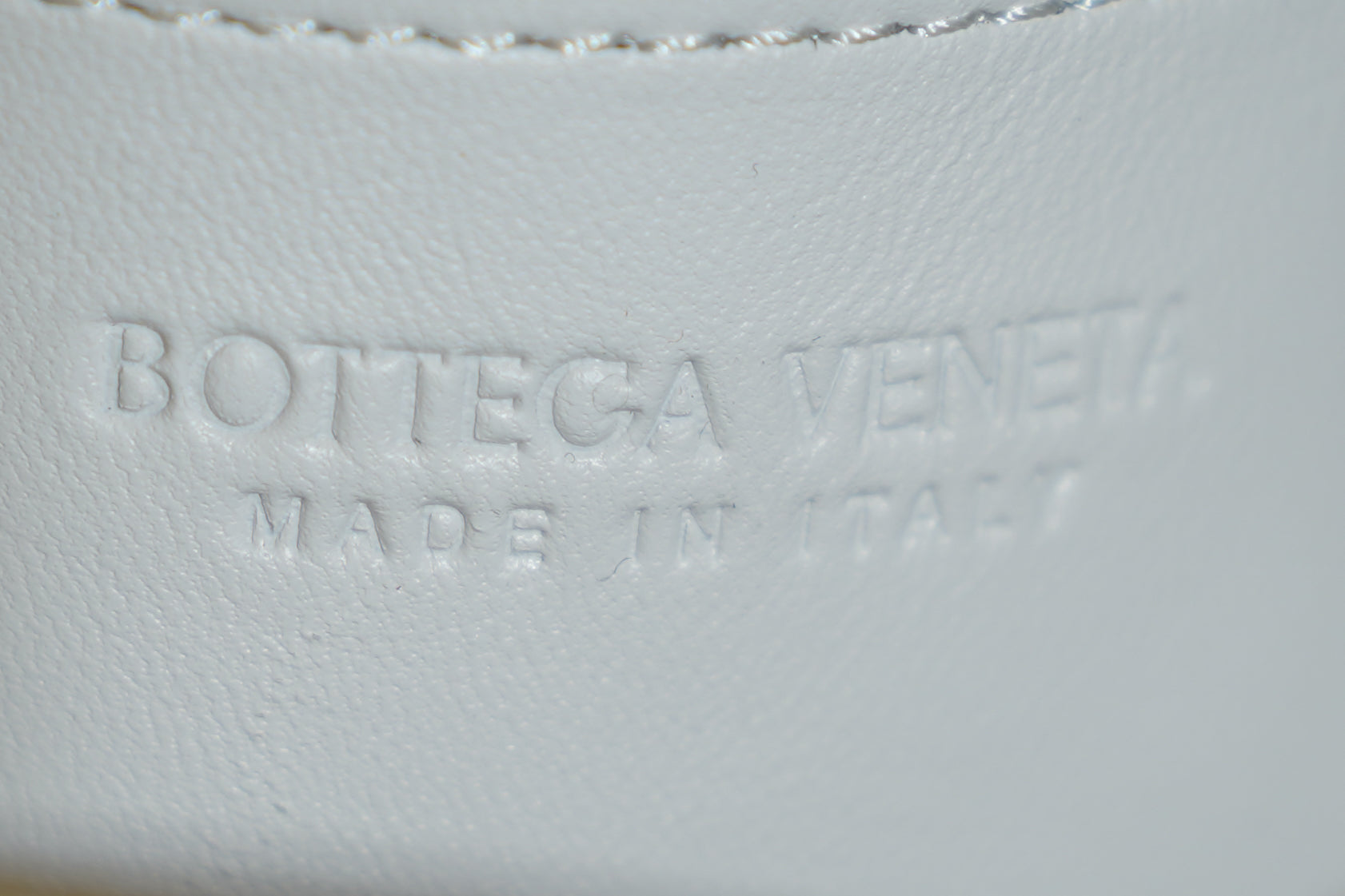 Bottega Veneta | Bauletto – Leather – White – Gold Hardware