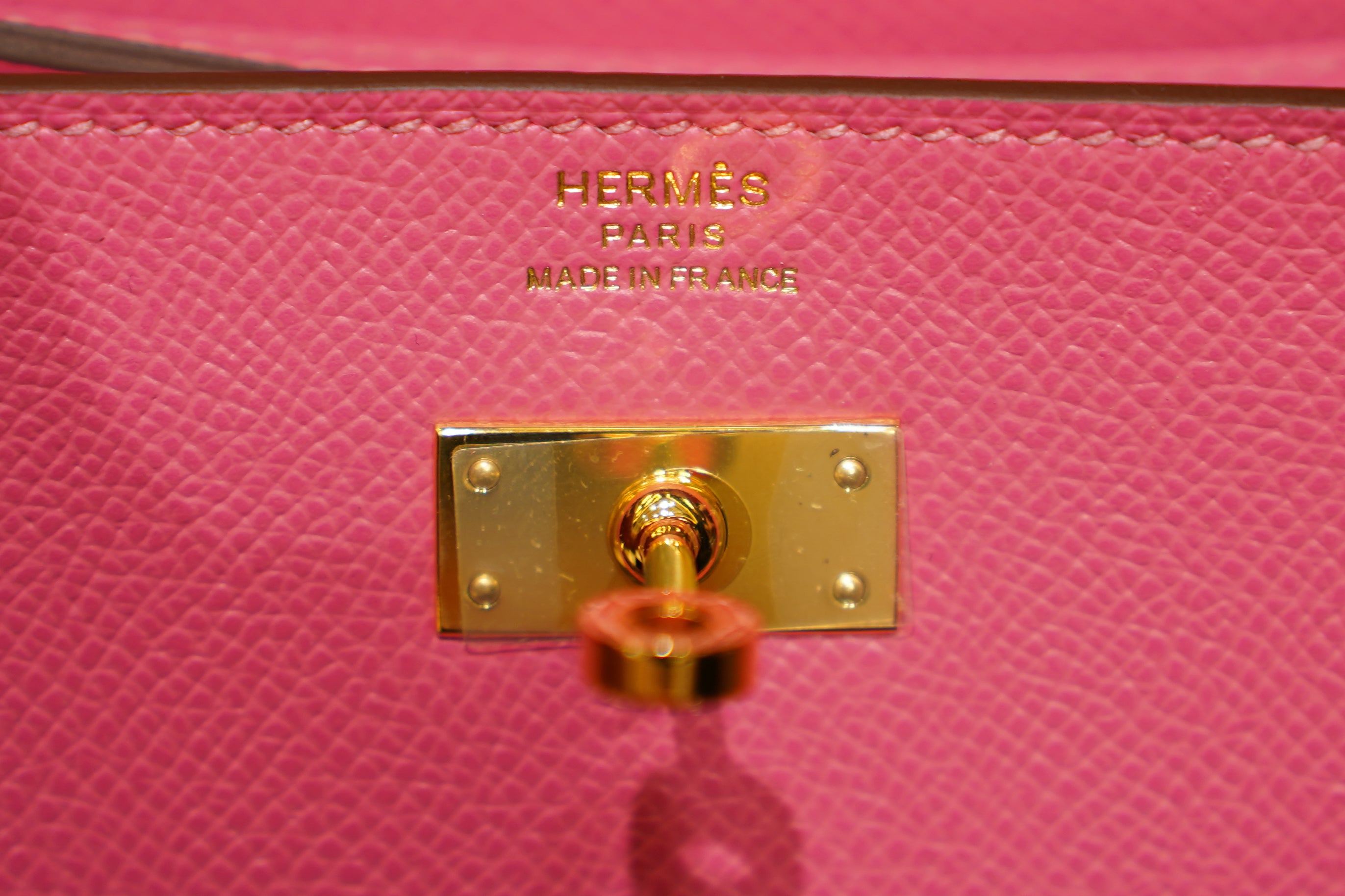 Hermes | Kelly To Go Wallet – Epsom – Pink – Gold Hardware