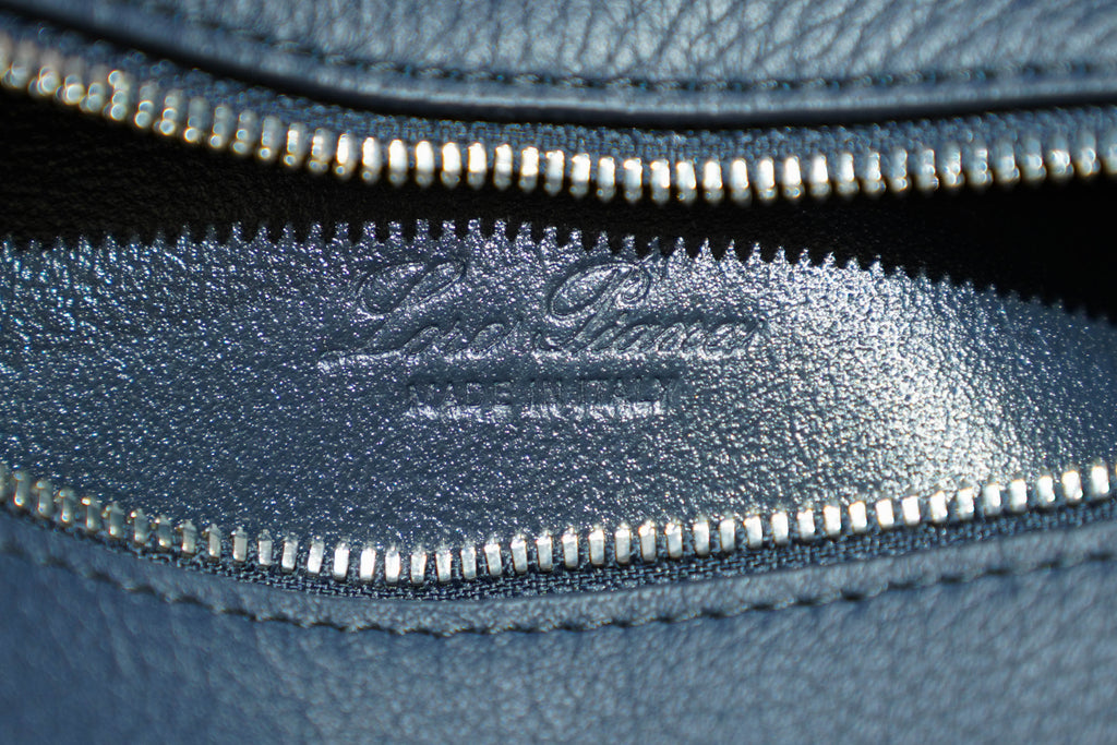 Loro Piana | Extra-Pocket-L19 – Leather – Blue – Silver Hardware