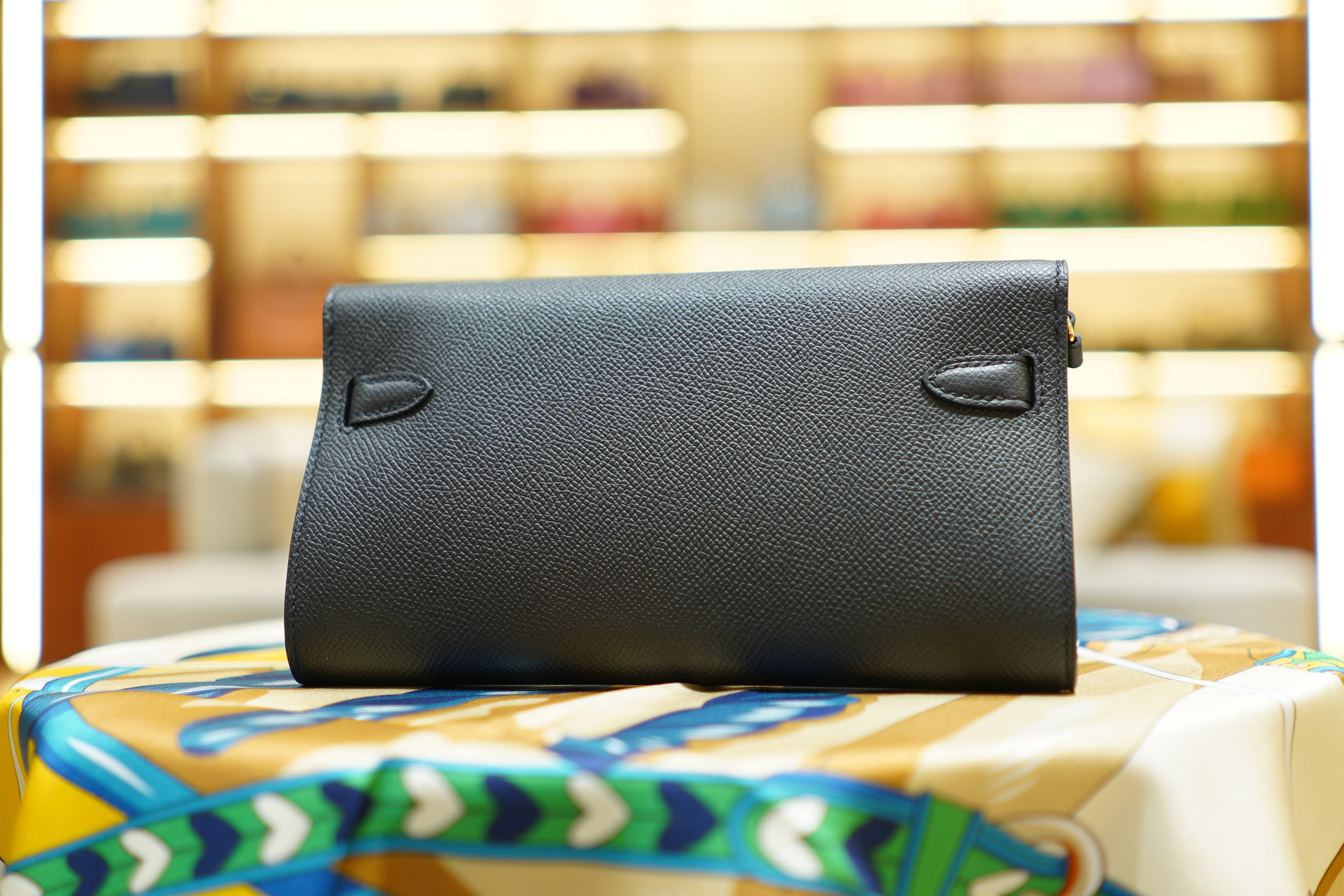 Hermes | Kelly – 28 – Epsom – Black – Gold Hardware