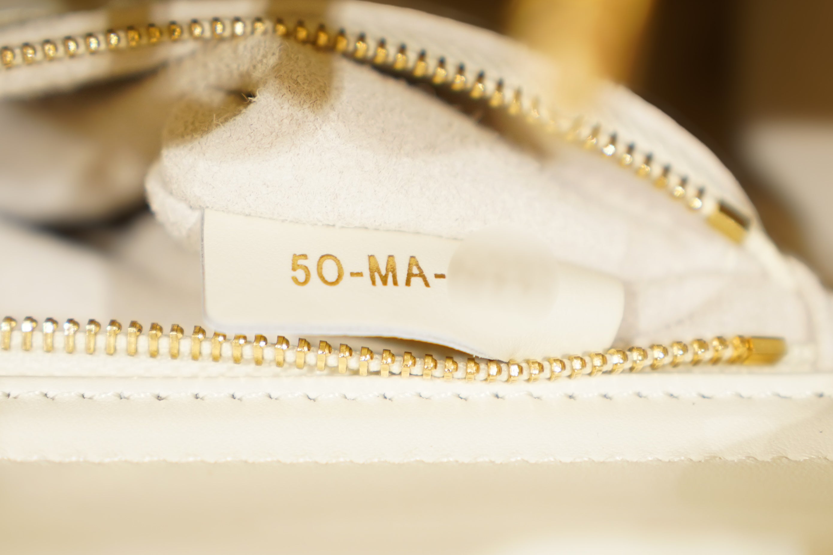 Dior | Lady Dior – Leather – Cream – Gold Hardware