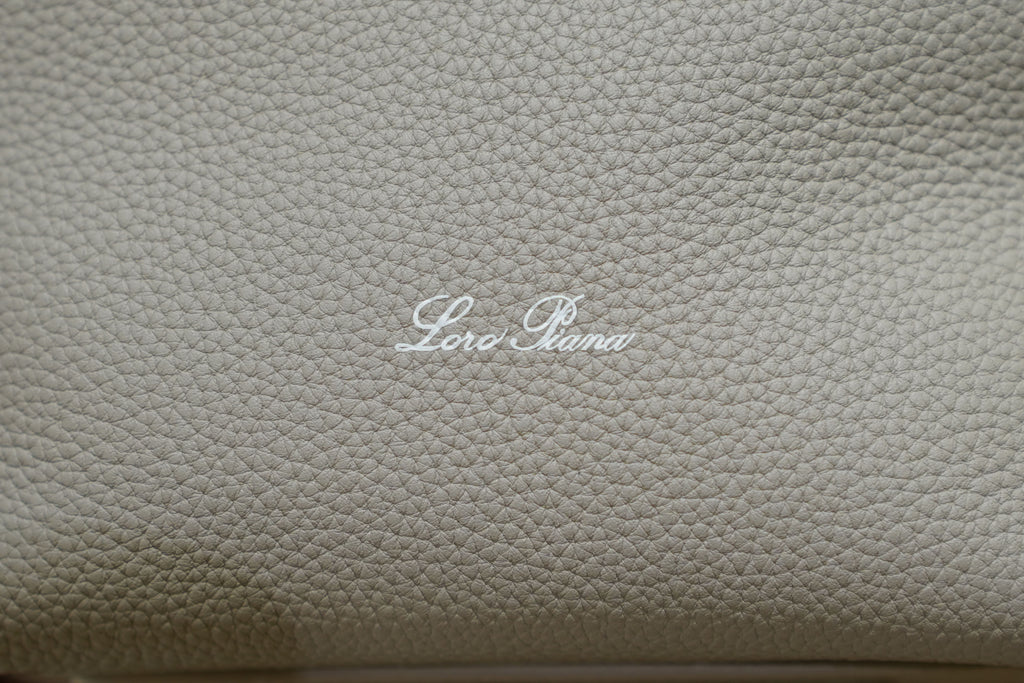 Loro Piana | Bale Bag (Large) – Leather – Beige – Silver Hardware